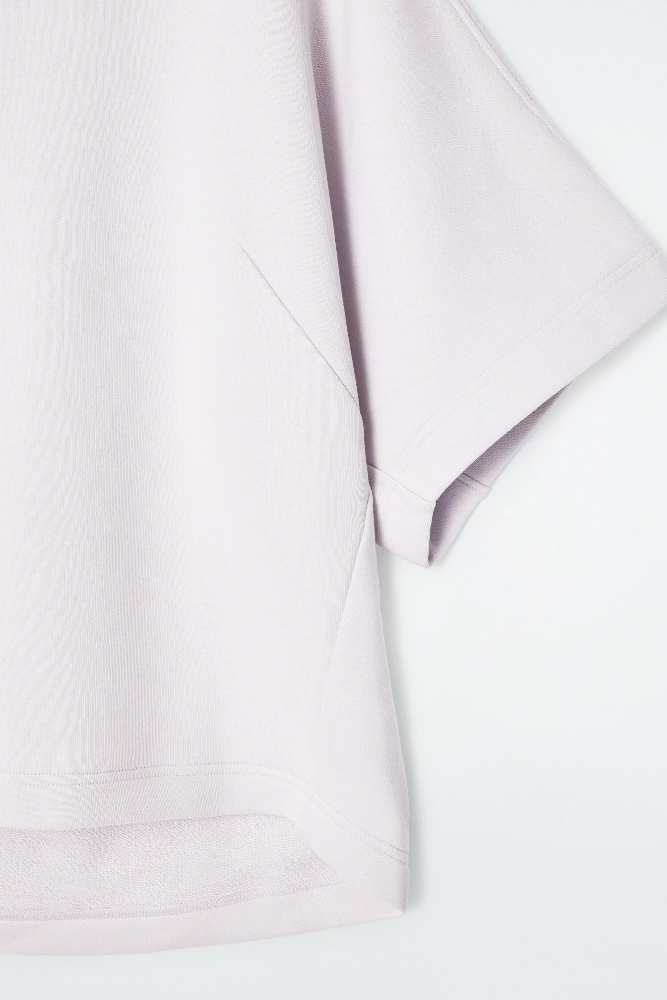 Ingrandisci l'immagine: SHORT-SLEEVED JERSEY SWEATSHIRT - LILAC - DONNA | H&M CH 2