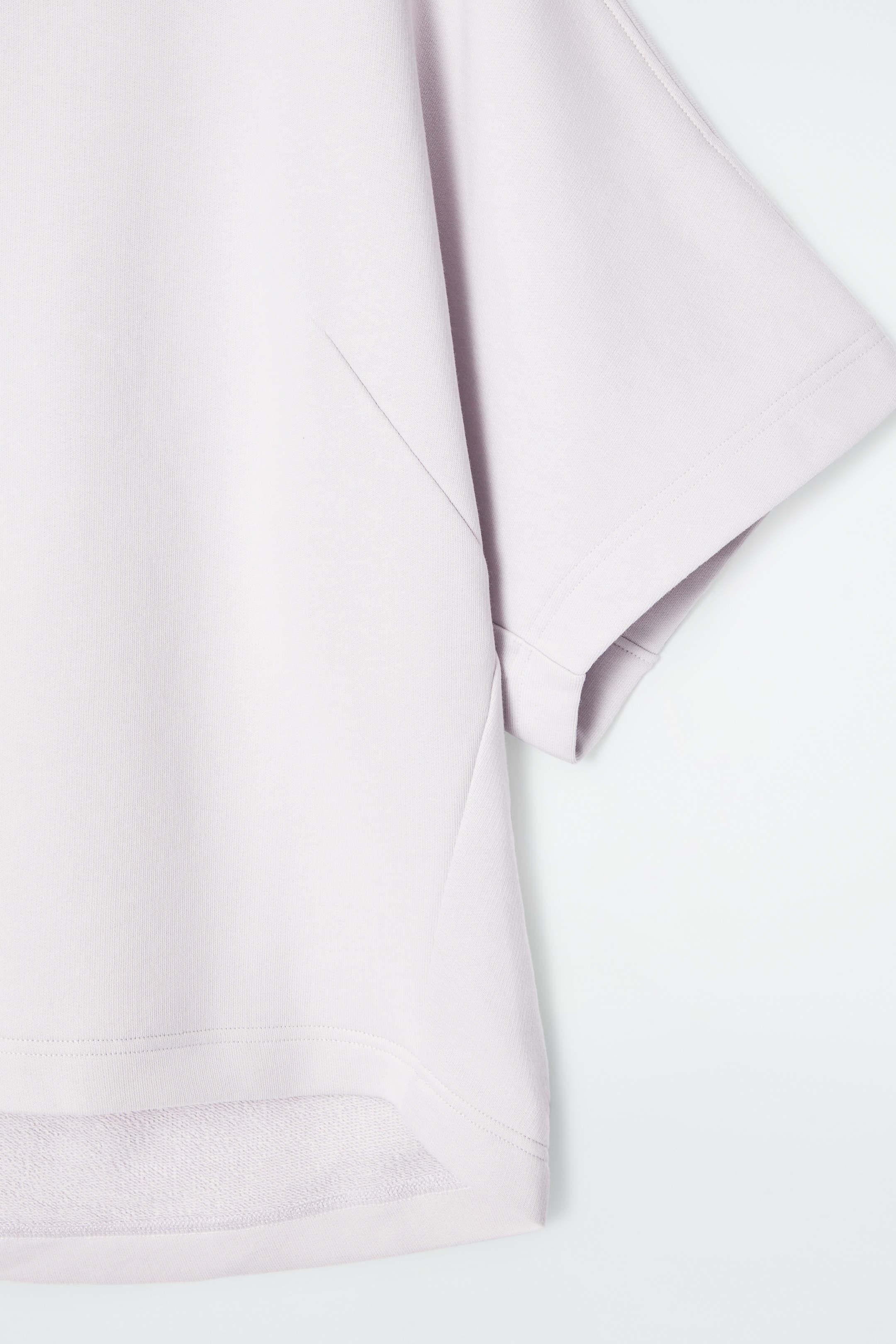 View larger image: SHORT-SLEEVED JERSEY SWEATSHIRT - LILAC - Ladies | H&M GB 2