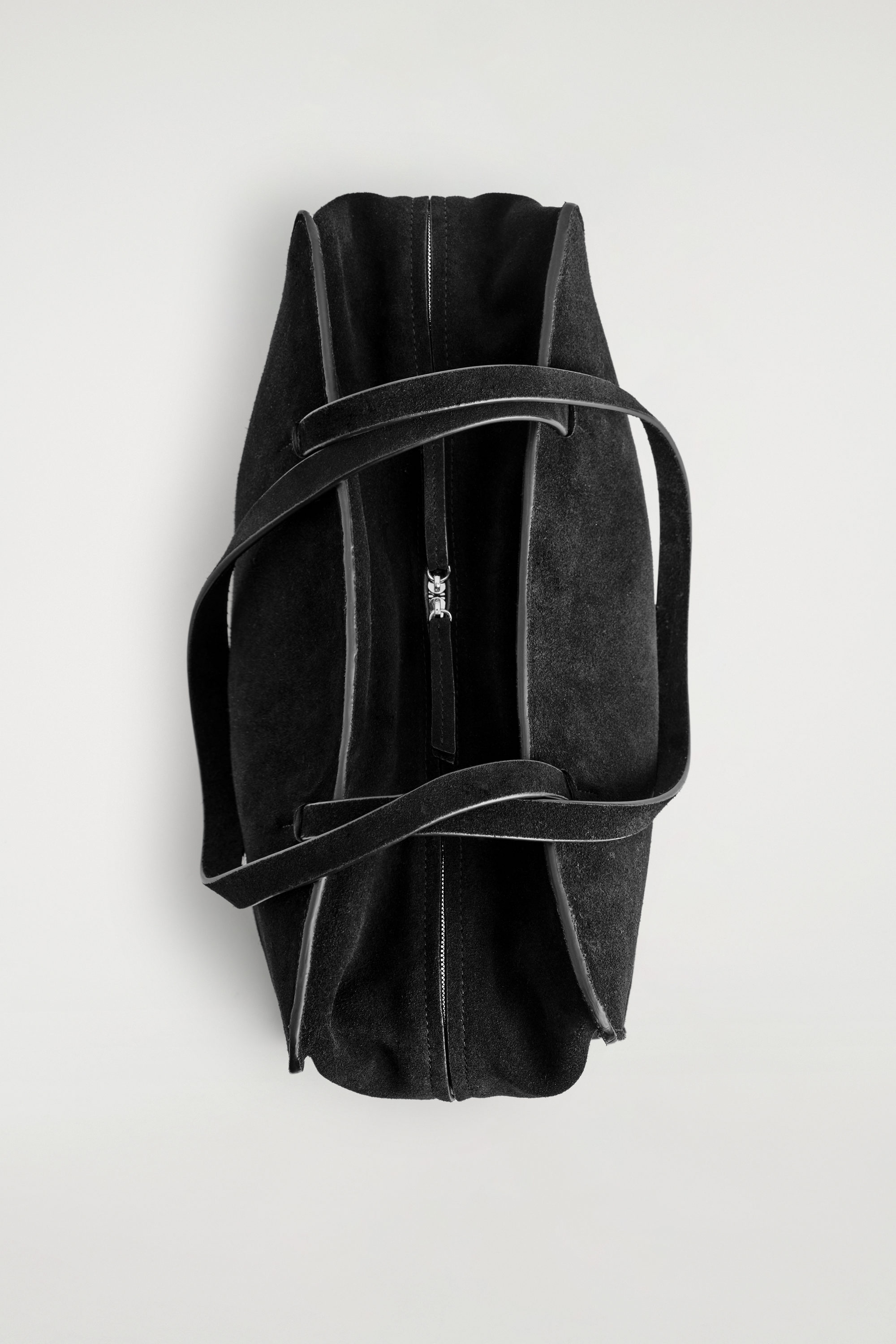 MARAIS BOWLING BAG - SUEDE - BLACK | COS US