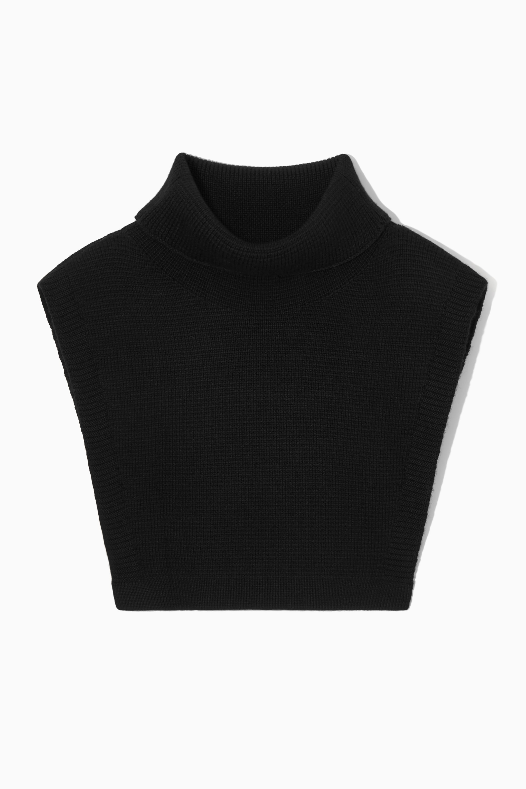 Visa större bild: FUSKPOLO I ULL - SVART - HERR | H&M FI 1
