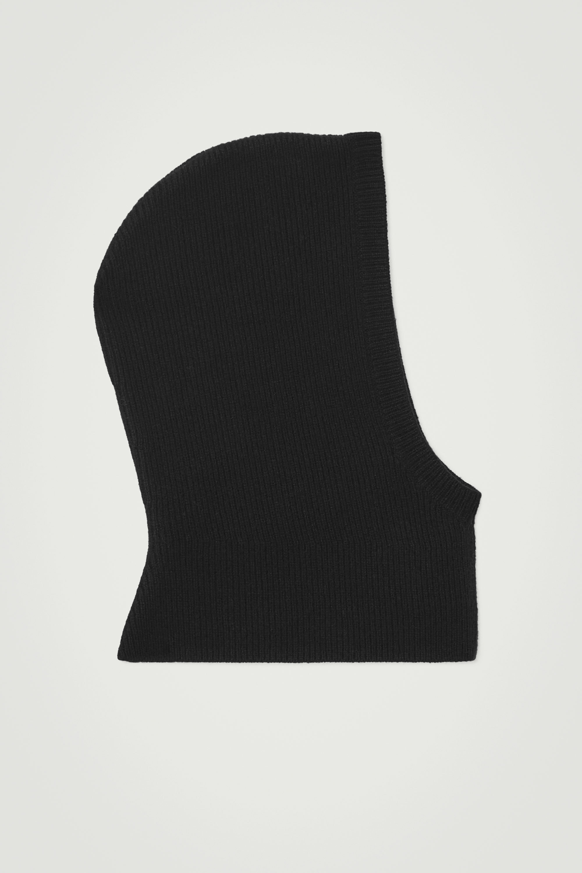 RIBBED WOOL-CASHMERE BALACLAVA - thumbnail 2