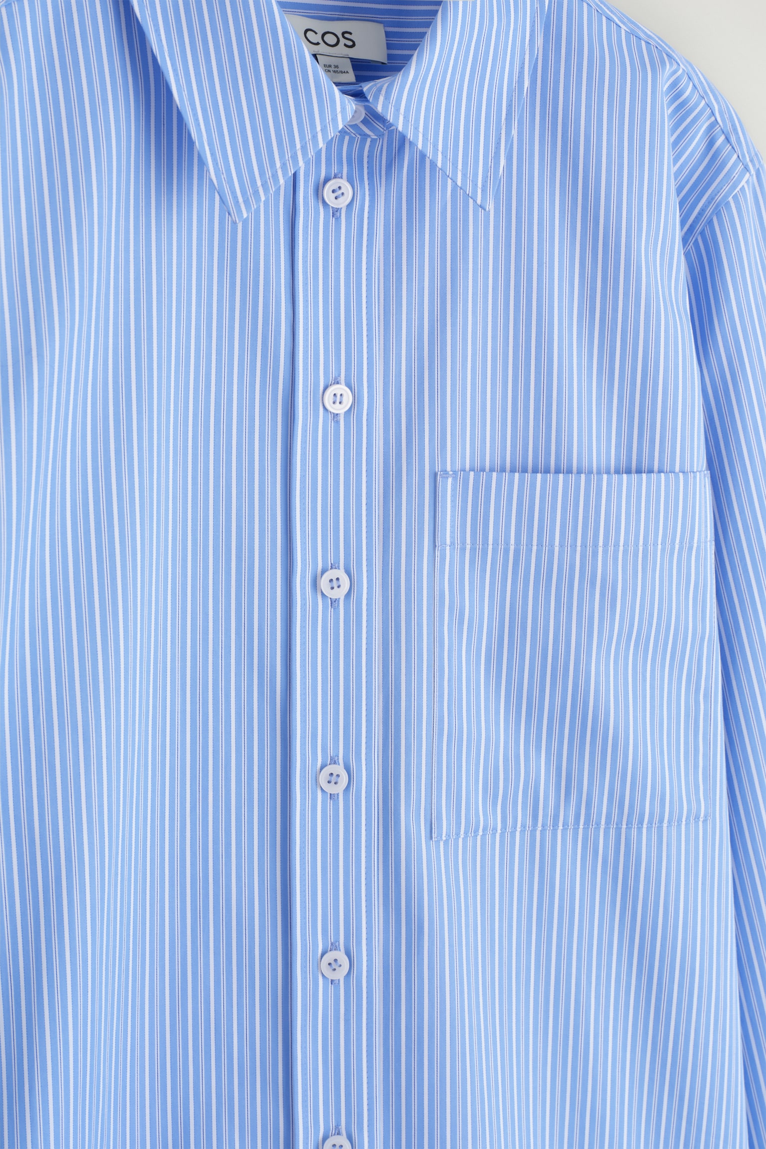 CAMICIA SARTORIALE IN COTONE PIMA - BLU / RIGHE/BIANCO/AVORIO / GESSATO/ROSA/LILLA - 6