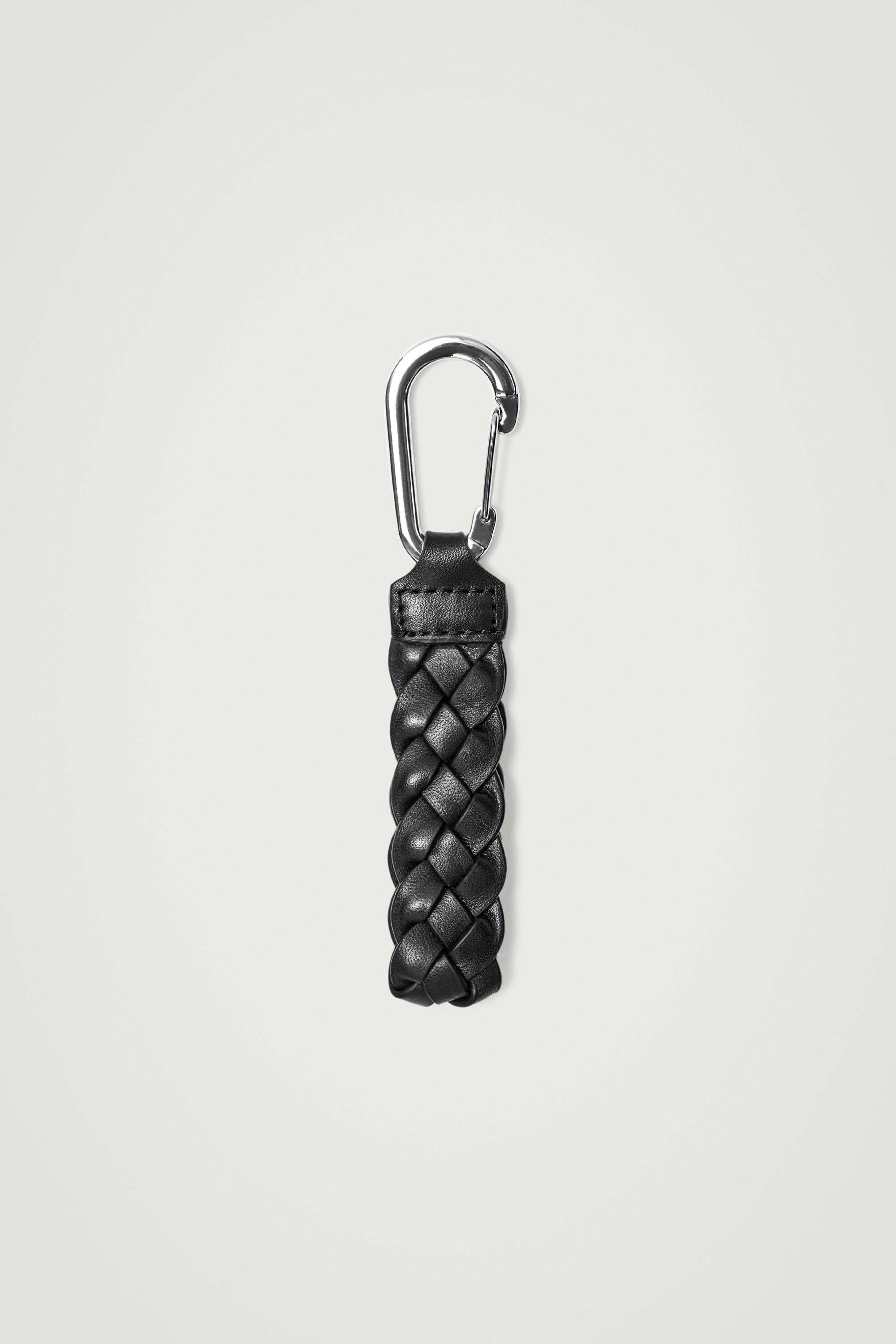 “COS MEN” Chunky Knotted Leather KeyRing KNOTTED LEATHER KEYRING - RED | COS