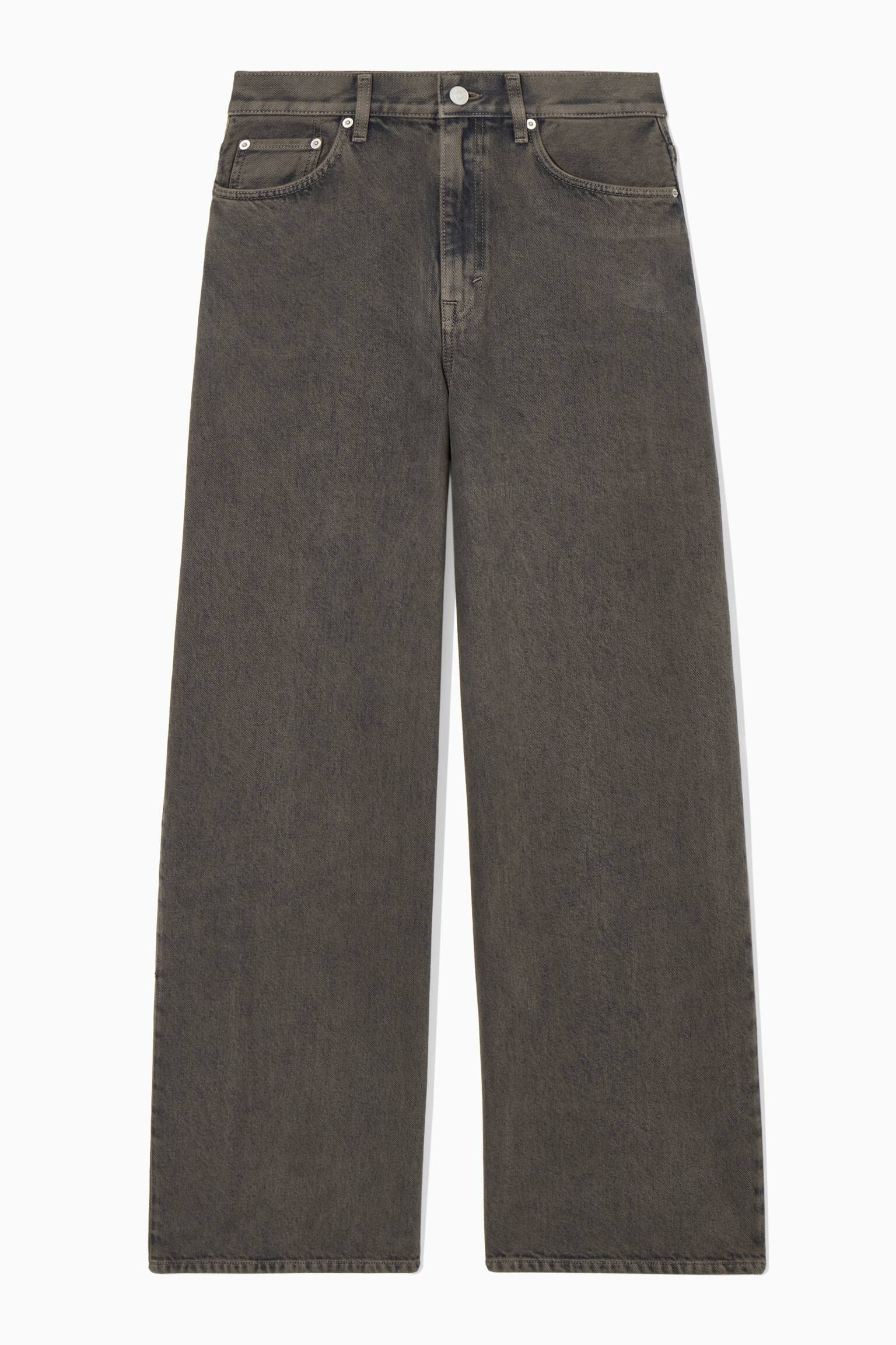 JEAN LARGE TIDE - MARRON FONCÉ/GRIS