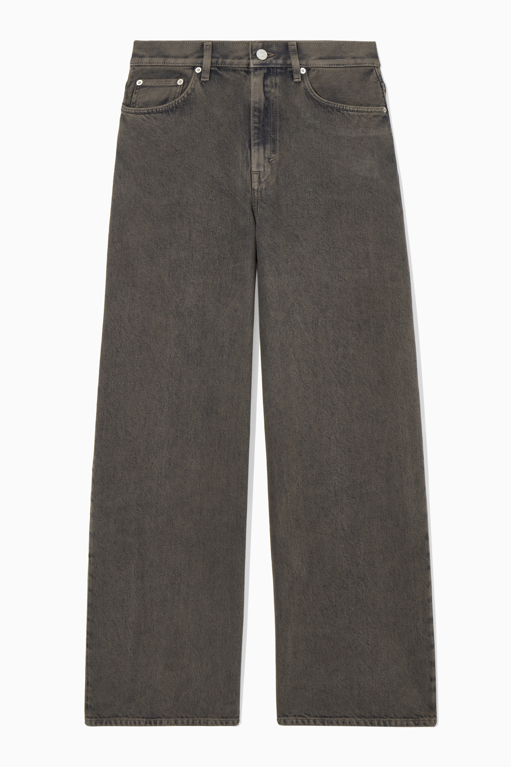【KOOLOSET】Chestnut Wide Brown Denim KOOLOSET】Chestnut Wide Brown Denim (デニム・ジーパン
