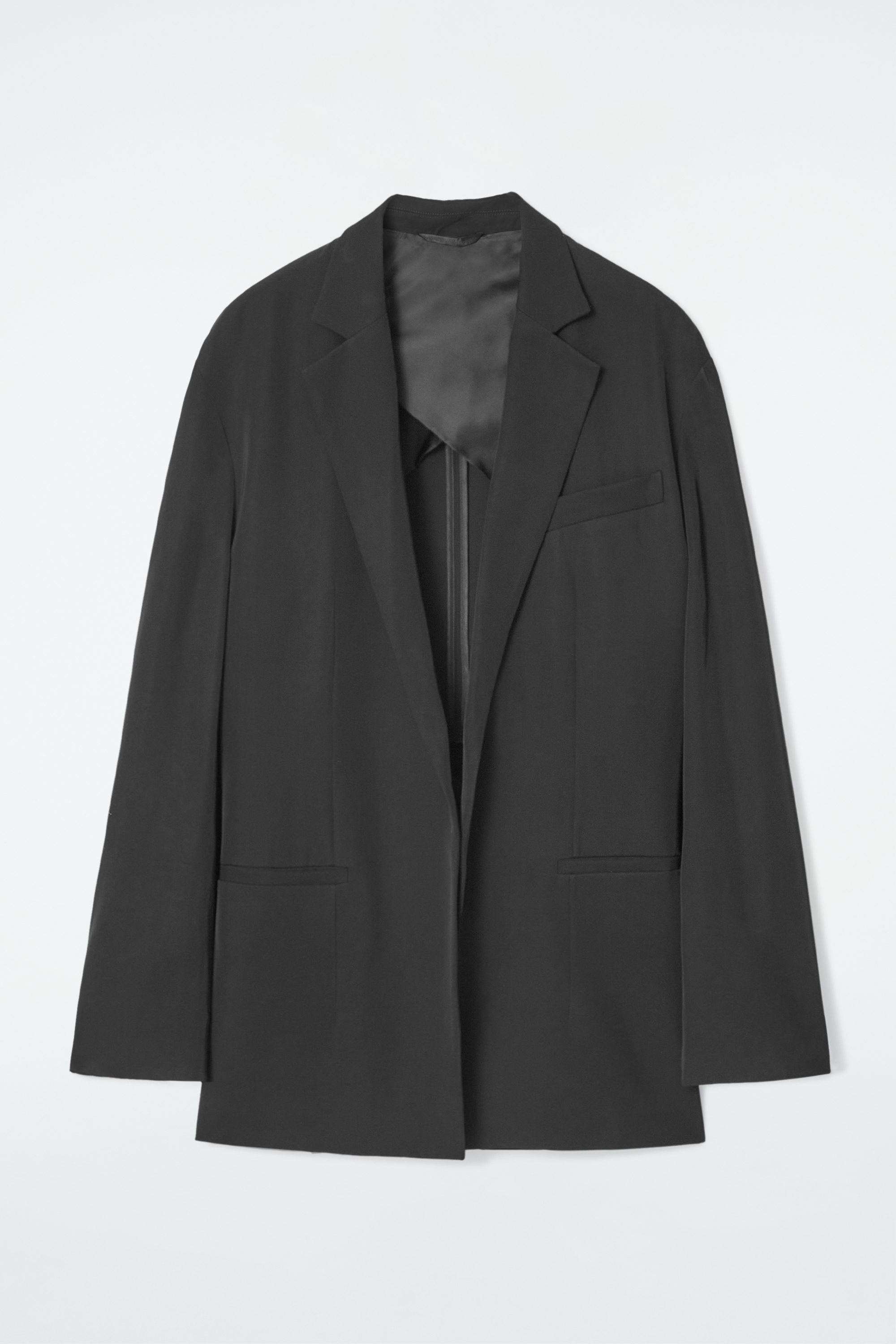 042052● ESSAY OVERSIZED COLLAR LESS COAT 042052○ ESSAY OVERSIZED COLLAR LESS COAT（Women's & Men's
