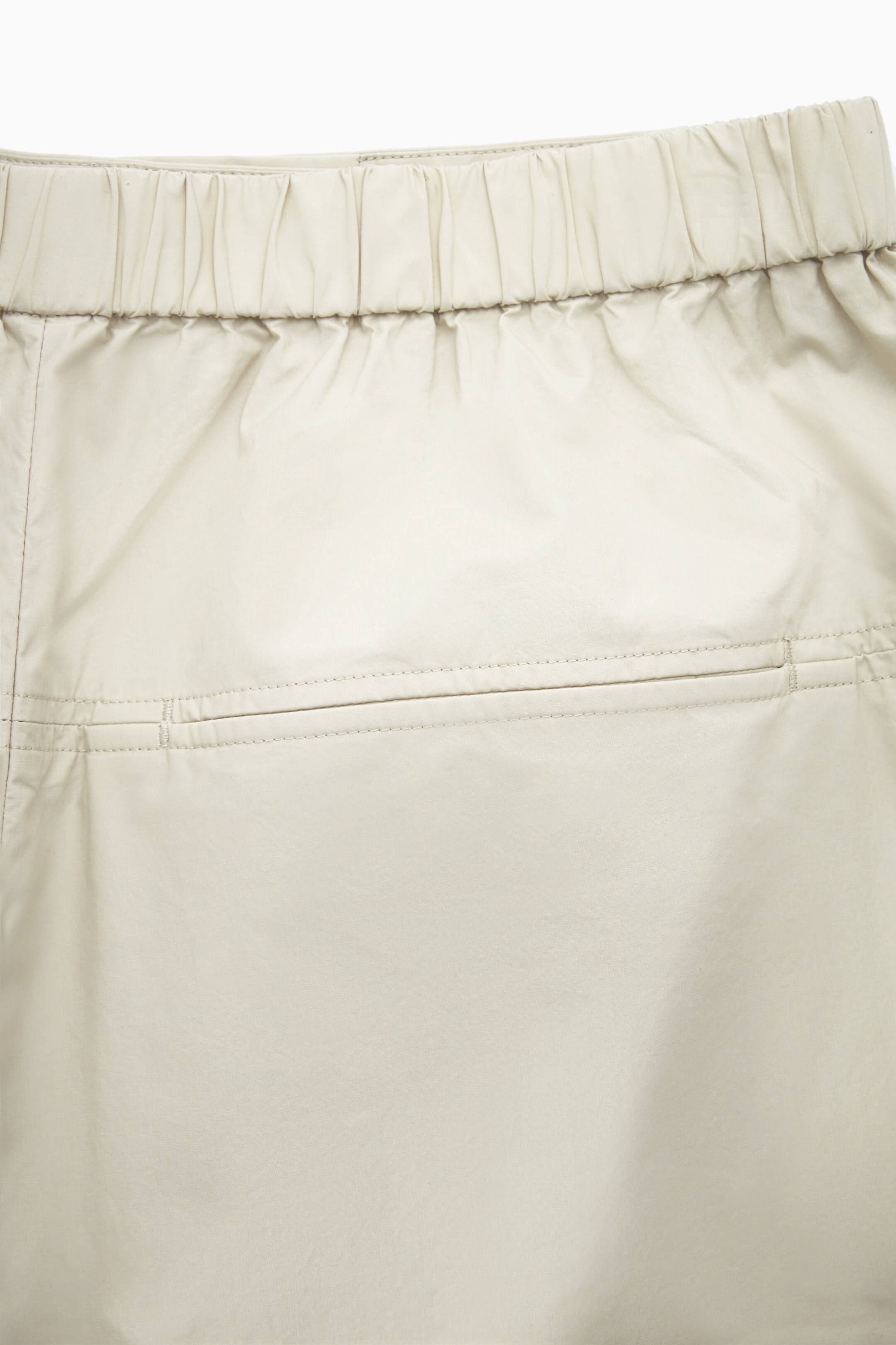 Ingrandisci l'immagine: ELASTICATED COTTON CULOTTES - LIGHT-BEIGE - DONNA | H&M CH 2