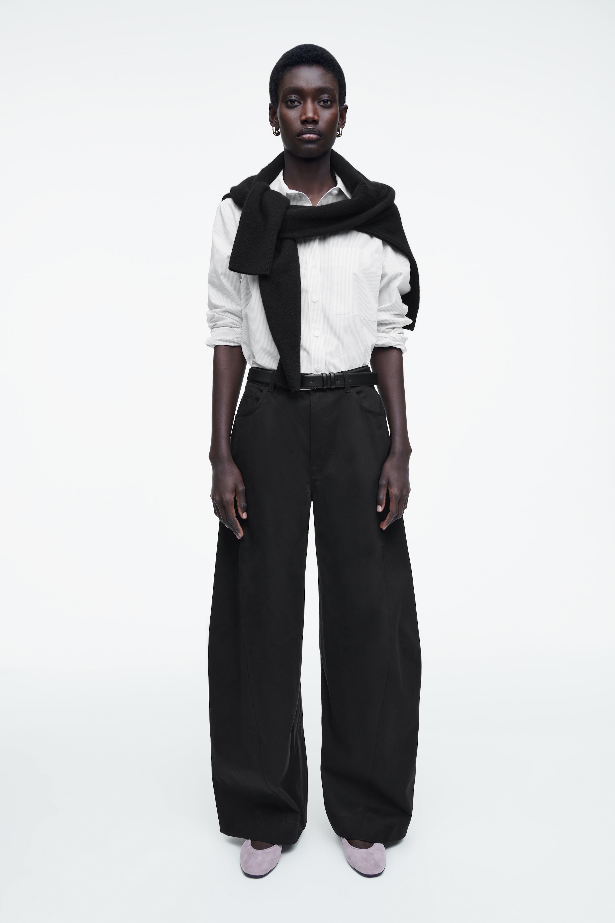 Größeres Bild anzeigen: BALLERINAS AUS VELOURSLEDER - FLIEDER - Ladies | H&M AT 1
