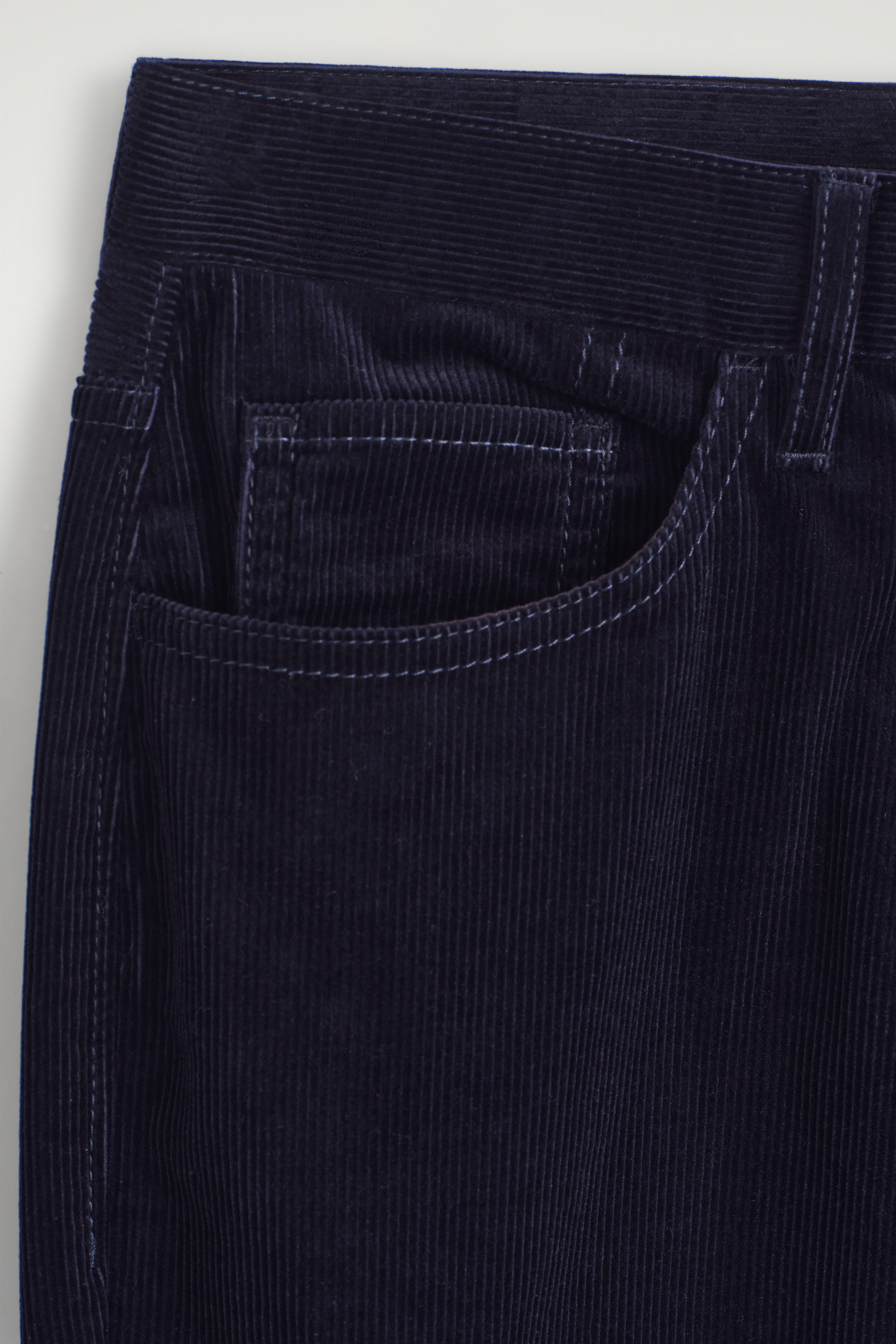 CORDUROY STRAIGHT-LEG PANTS