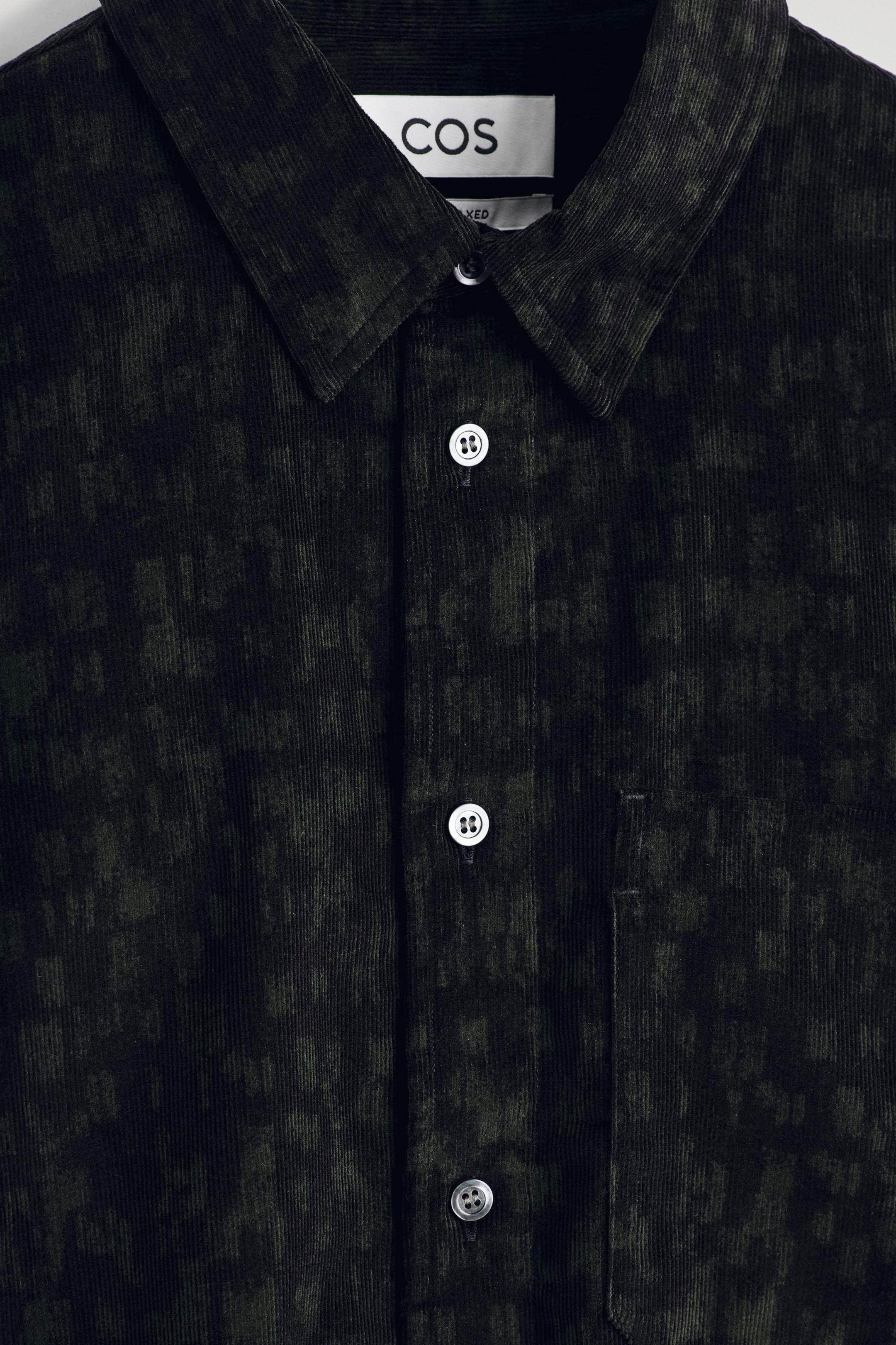 CHEMISE DÉCONTRACTÉE EN VELOURS CÔTELÉ