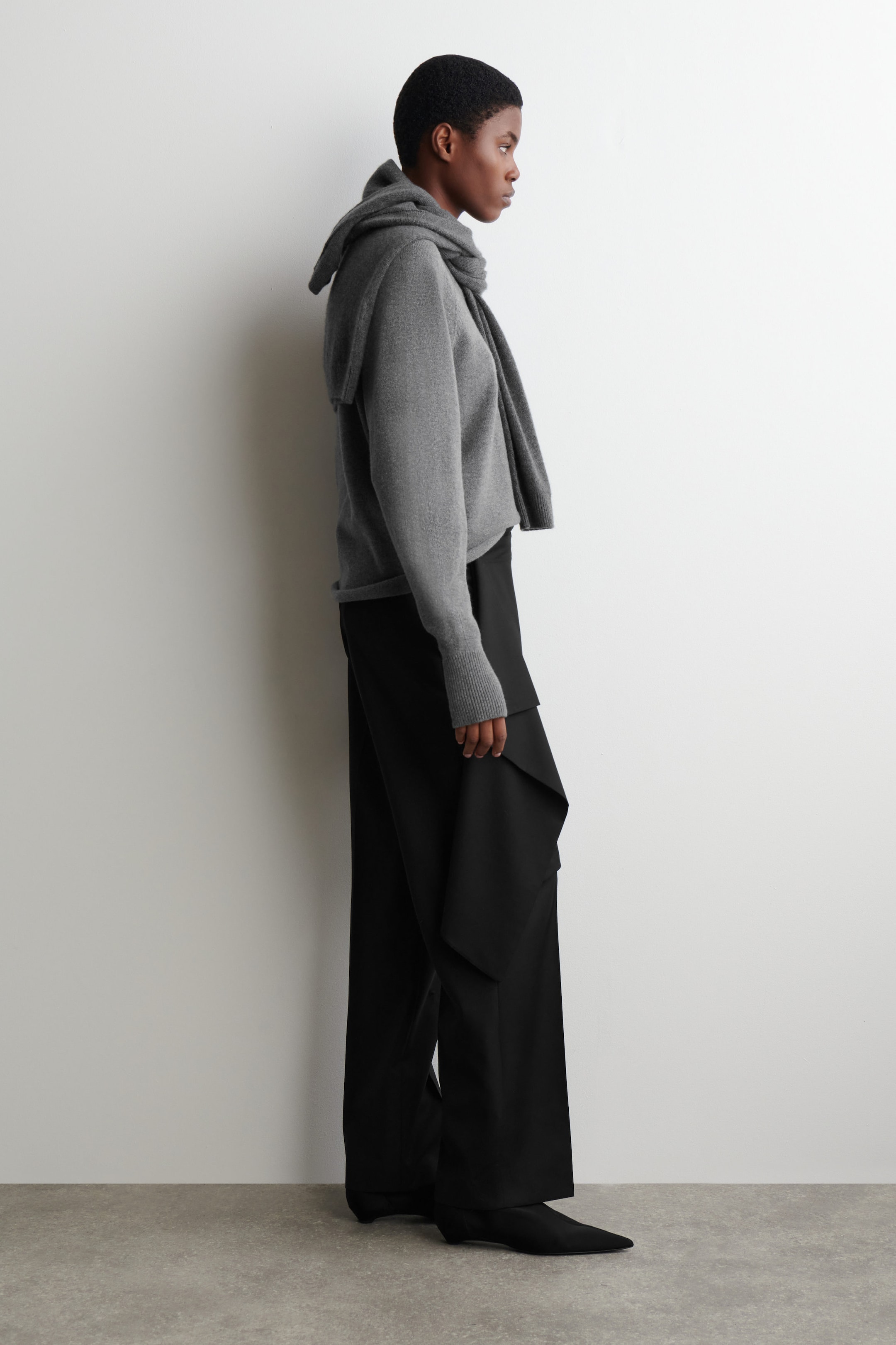 BOTTINES CHAUSETTE POINTUES EN SCUBA