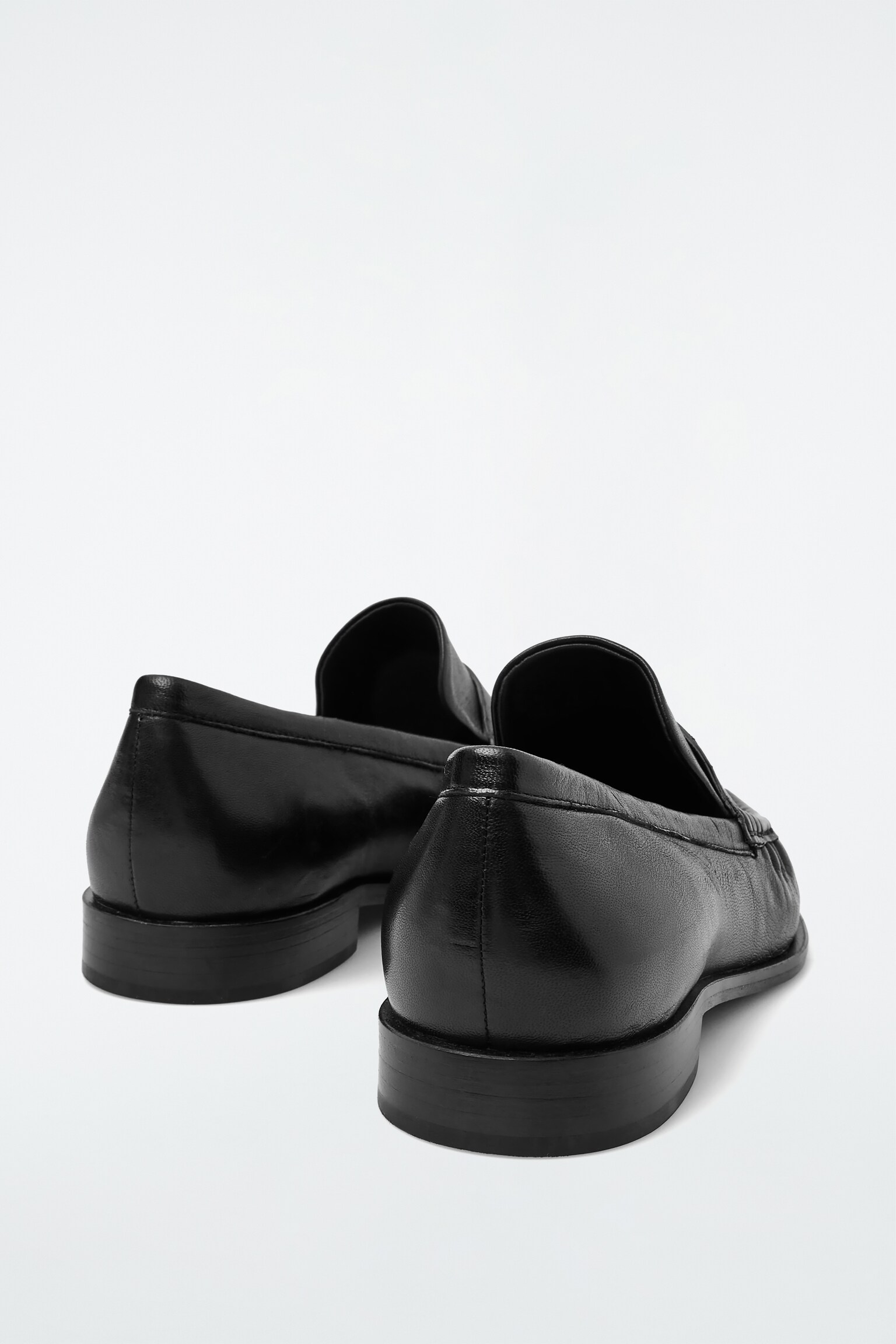 MOCASSINS EN CUIR - NOIR - 2