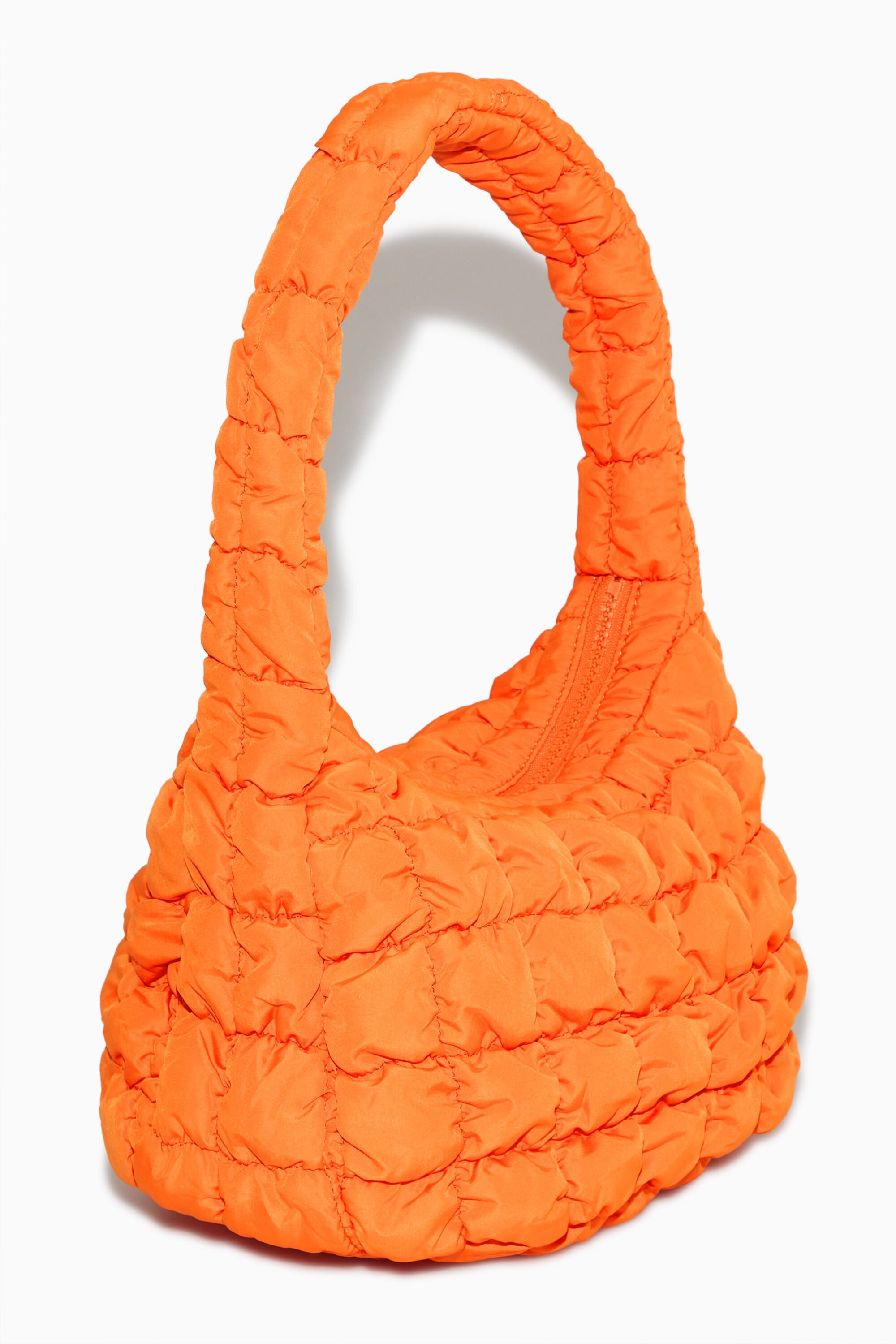 【COS】 Quilted Micro Bag Orange QUILTED MICRO BAG - ORANGE | COS
