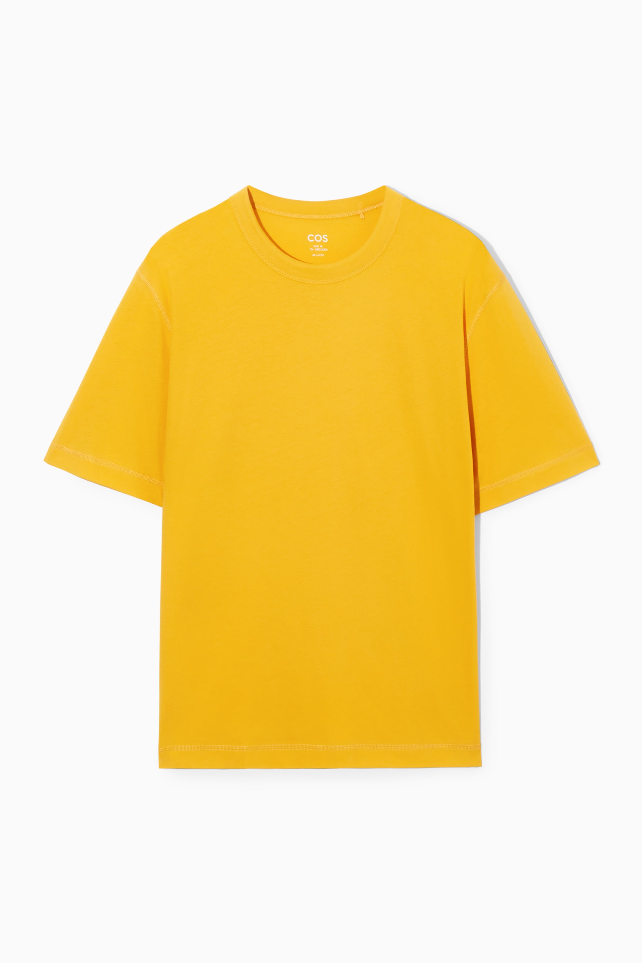 View larger image: RELAXED-FIT LIGHTWEIGHT T-SHIRT - YELLOW - Men | H&M GB 1