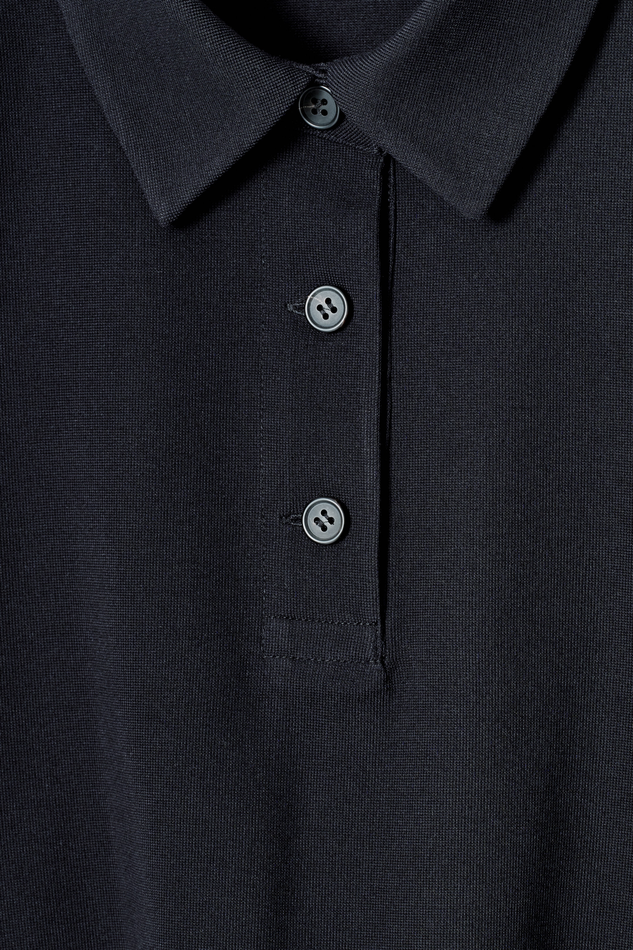 Visualizza immagine più grande: POLO SQUADRATA - BLU NAVY - DONNA | H&M IT 8