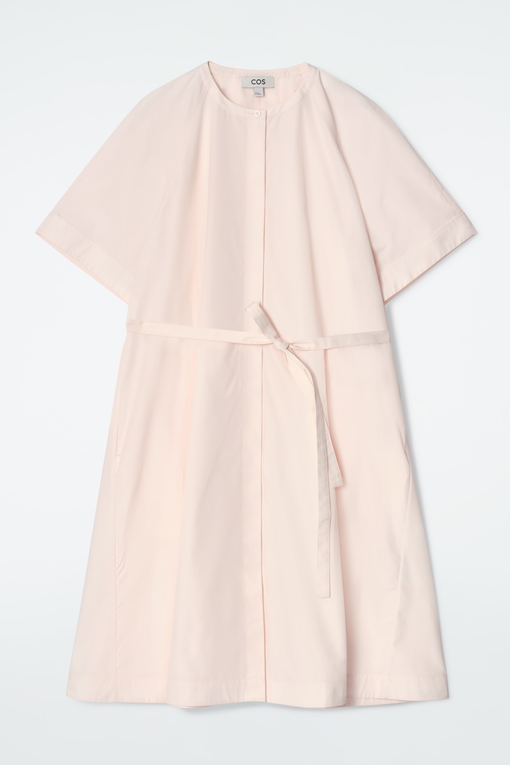 Ingrandisci l'immagine: RAGLAN-SLEEVE COTTON MIDI DRESS - LIGHT PINK - DONNA | H&M CH 8