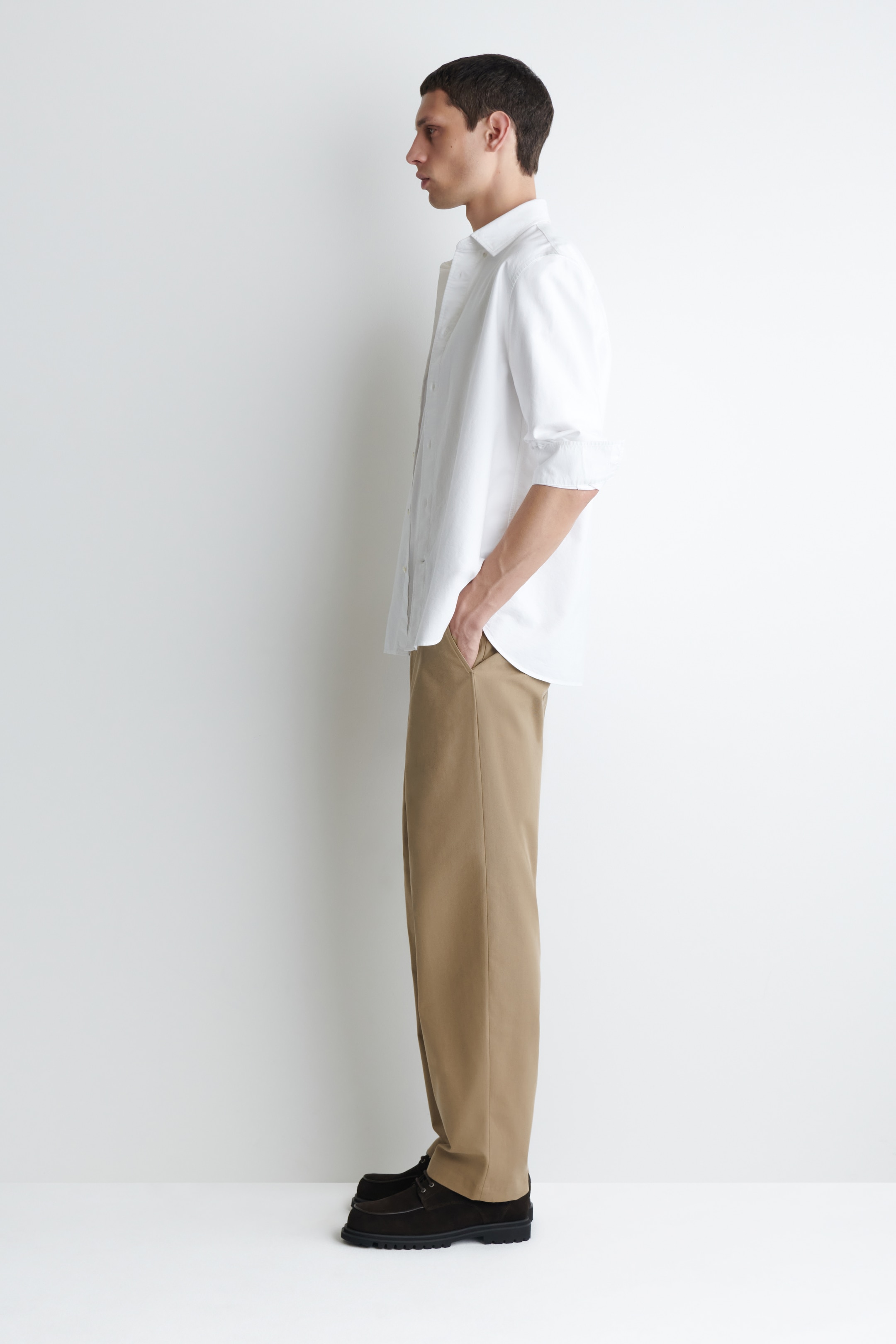 Agrandir l'image: CHEMISE OXFORD EN COTON - BLANC - HOMME | H&M FR 3
