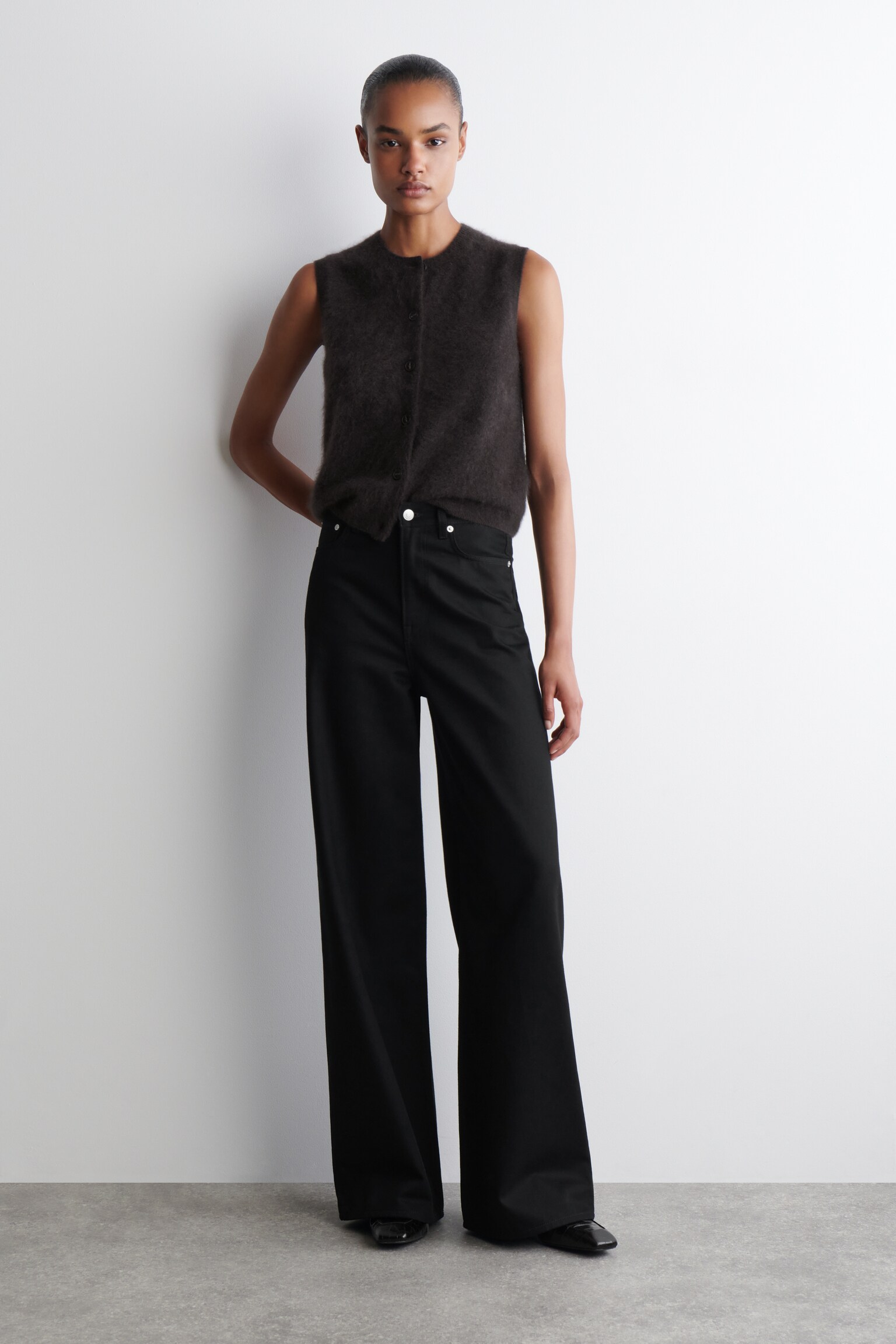 JEAN DIAL LARGE - NOIR/BEIGE CLAIR - 1