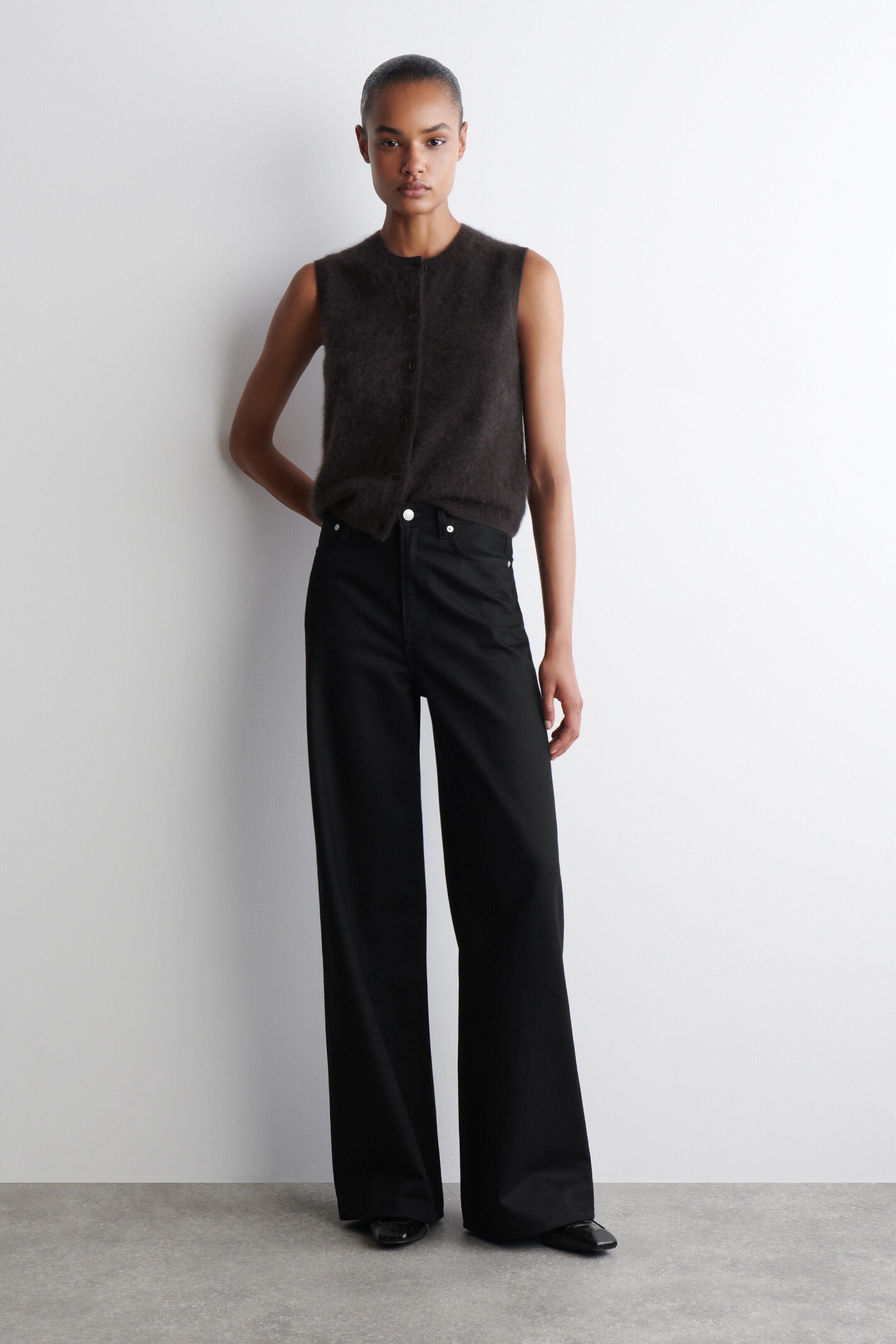 Agrandir l'image: JEAN DIAL LARGE - NOIR - FEMME | H&M CH 1