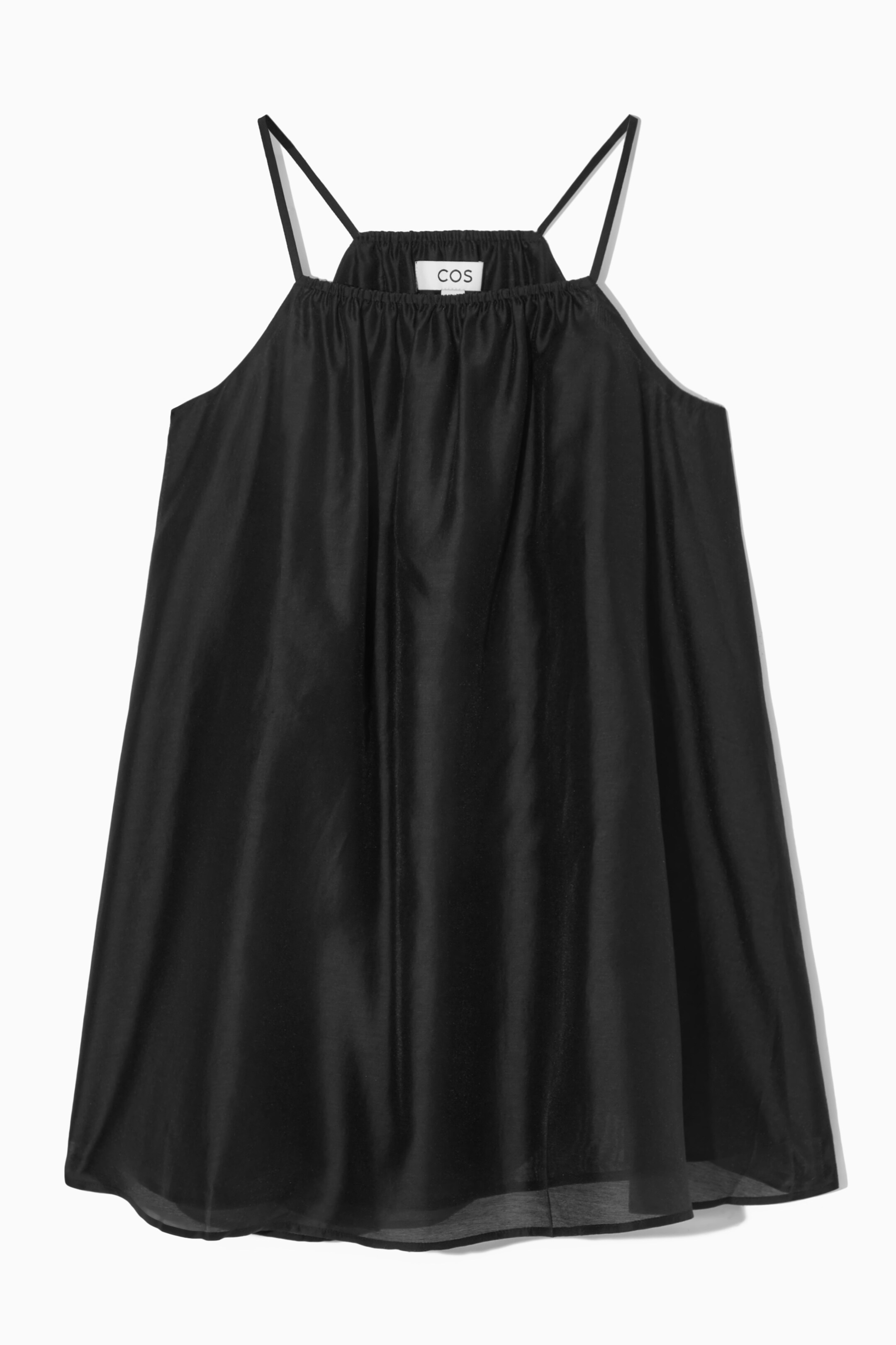 Grösseres Bild ansehen: NECKHOLDER-OBERTEIL IM TUNIKA-STIL - SCHWARZ - DAMEN | H&M CH 1