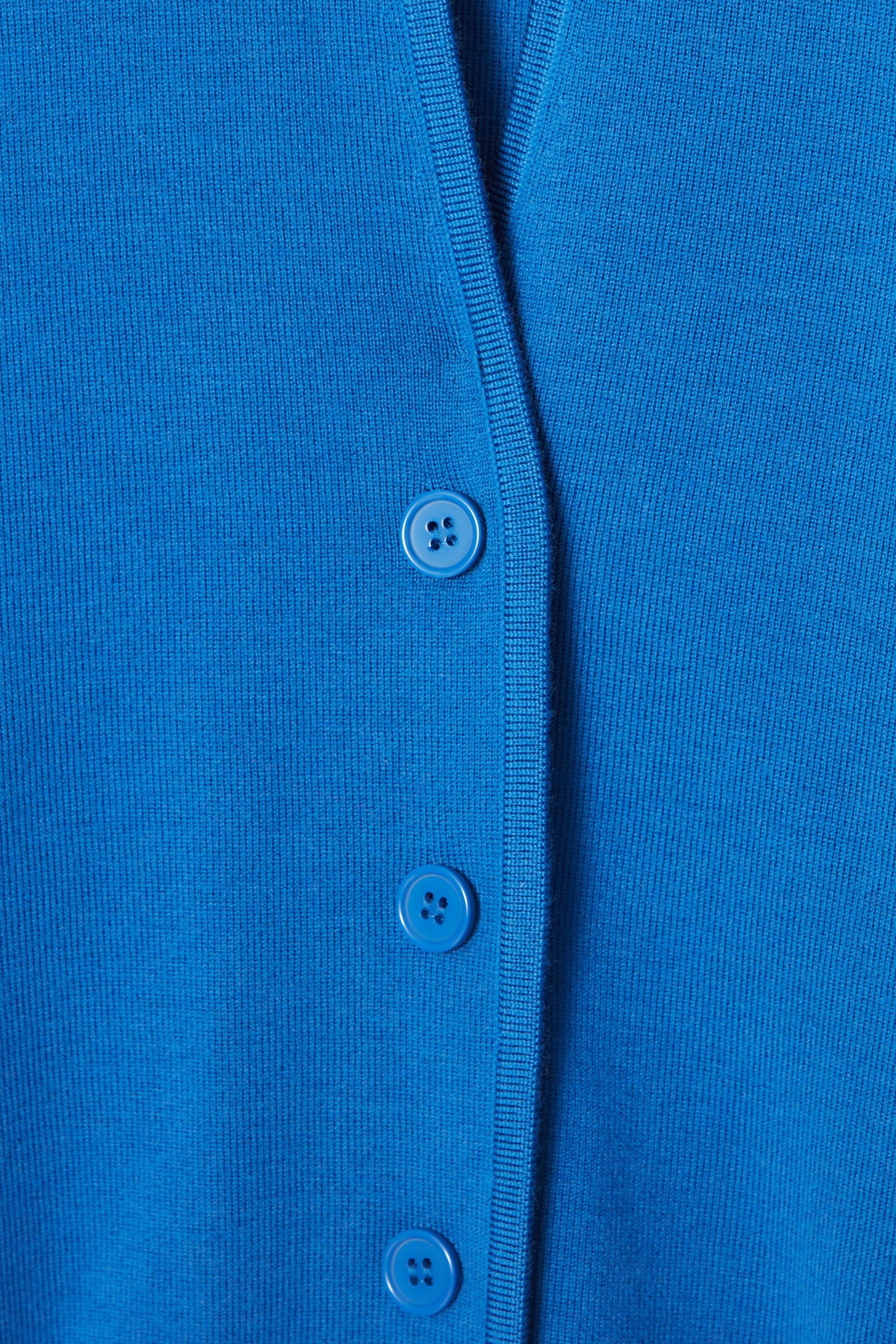 Ingrandisci l'immagine: WAISTED KNITTED CARDIGAN - BRIGHT BLUE - DONNA | H&M CH 2