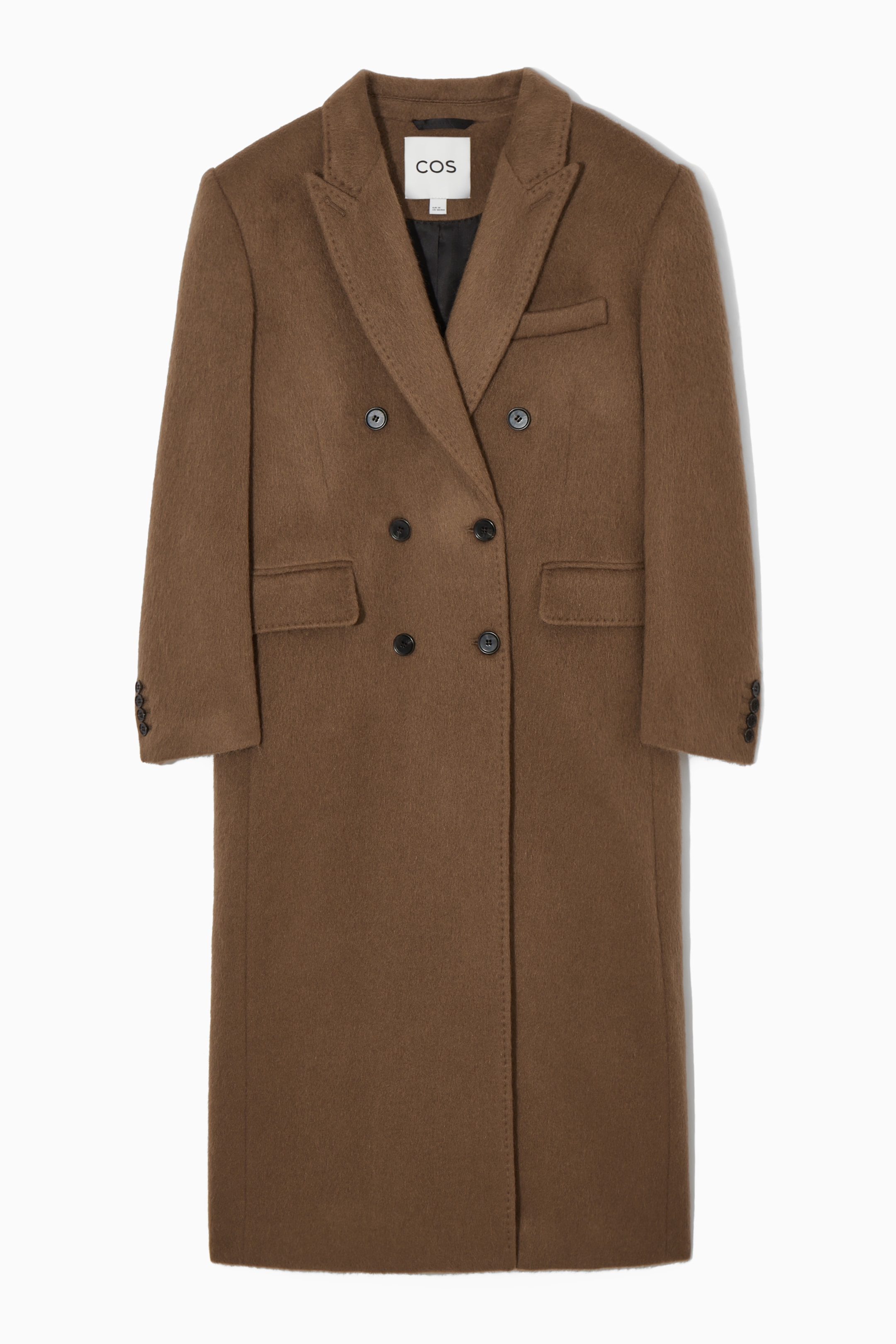 View larger image: OVERSIZED DOUBLE-BREASTED WOOL COAT - CAMEL - Ladies | H&M GB 1