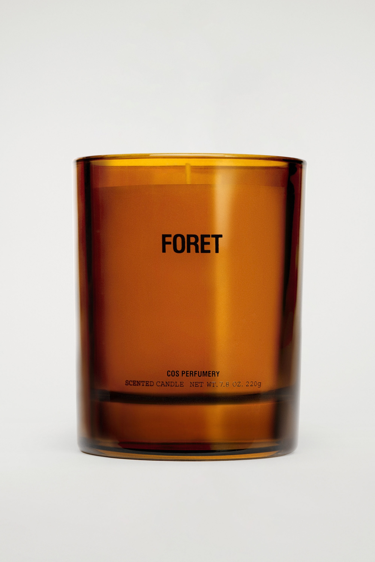 COS CHARITY SCENTED CANDLE, 7.8 OZ — FORET