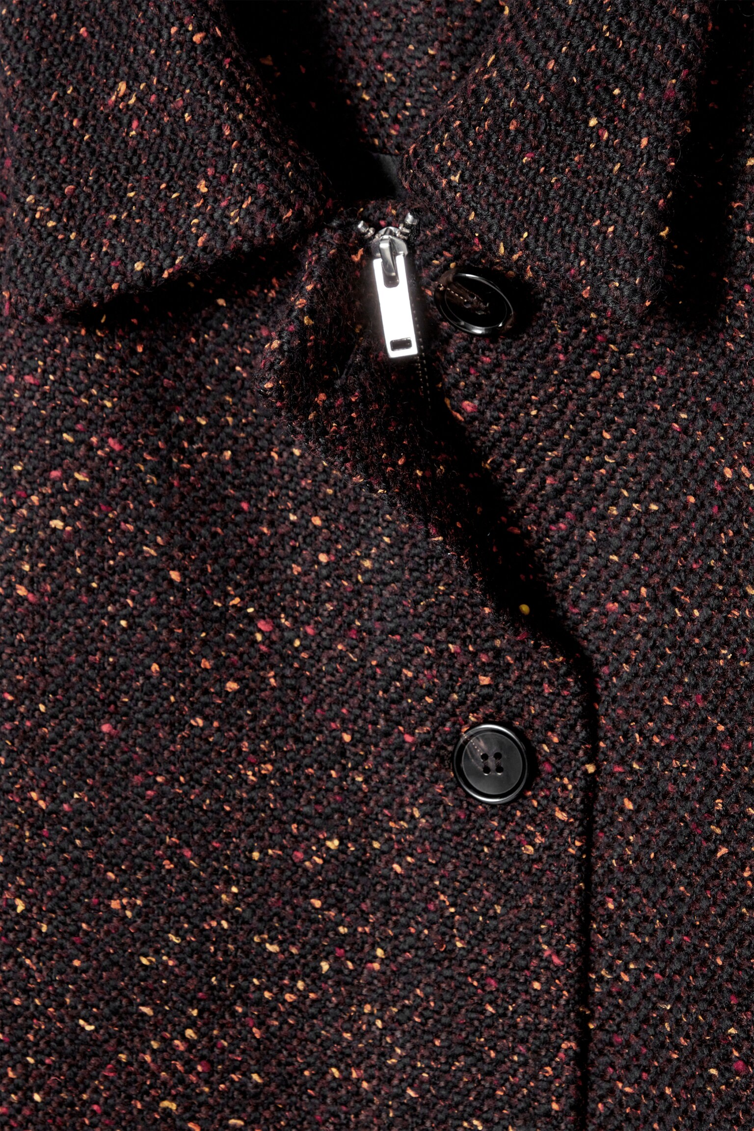 JACKE AUS GESPRENKELTEM WOLL-MIX - Mehrfarbig - 2