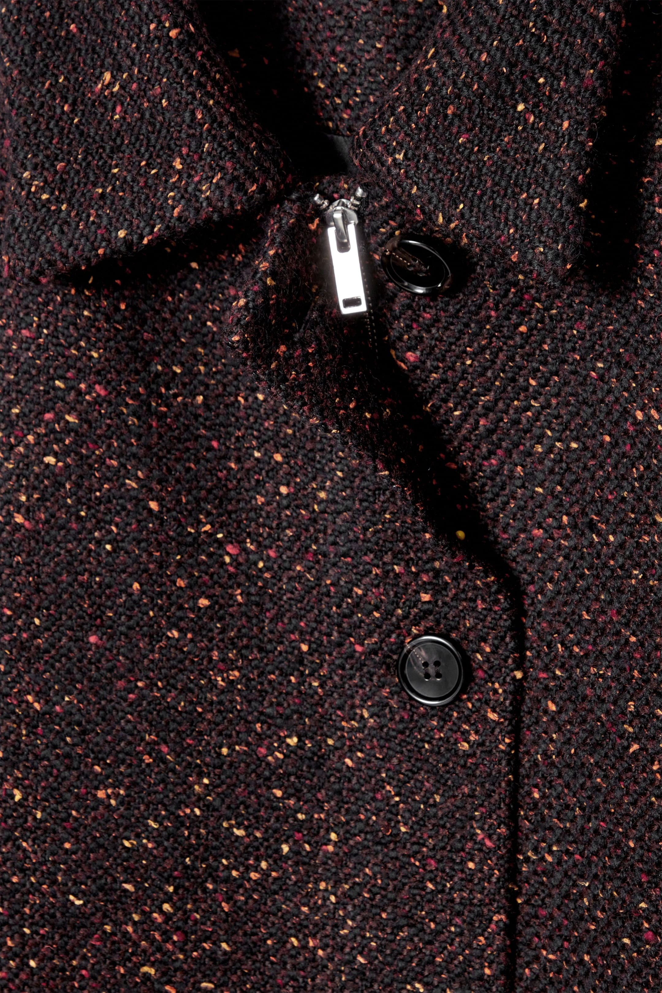 Grösseres Bild ansehen: JACKE AUS GESPRENKELTEM WOLL-MIX - Mehrfarbig - DAMEN | H&M CH 2