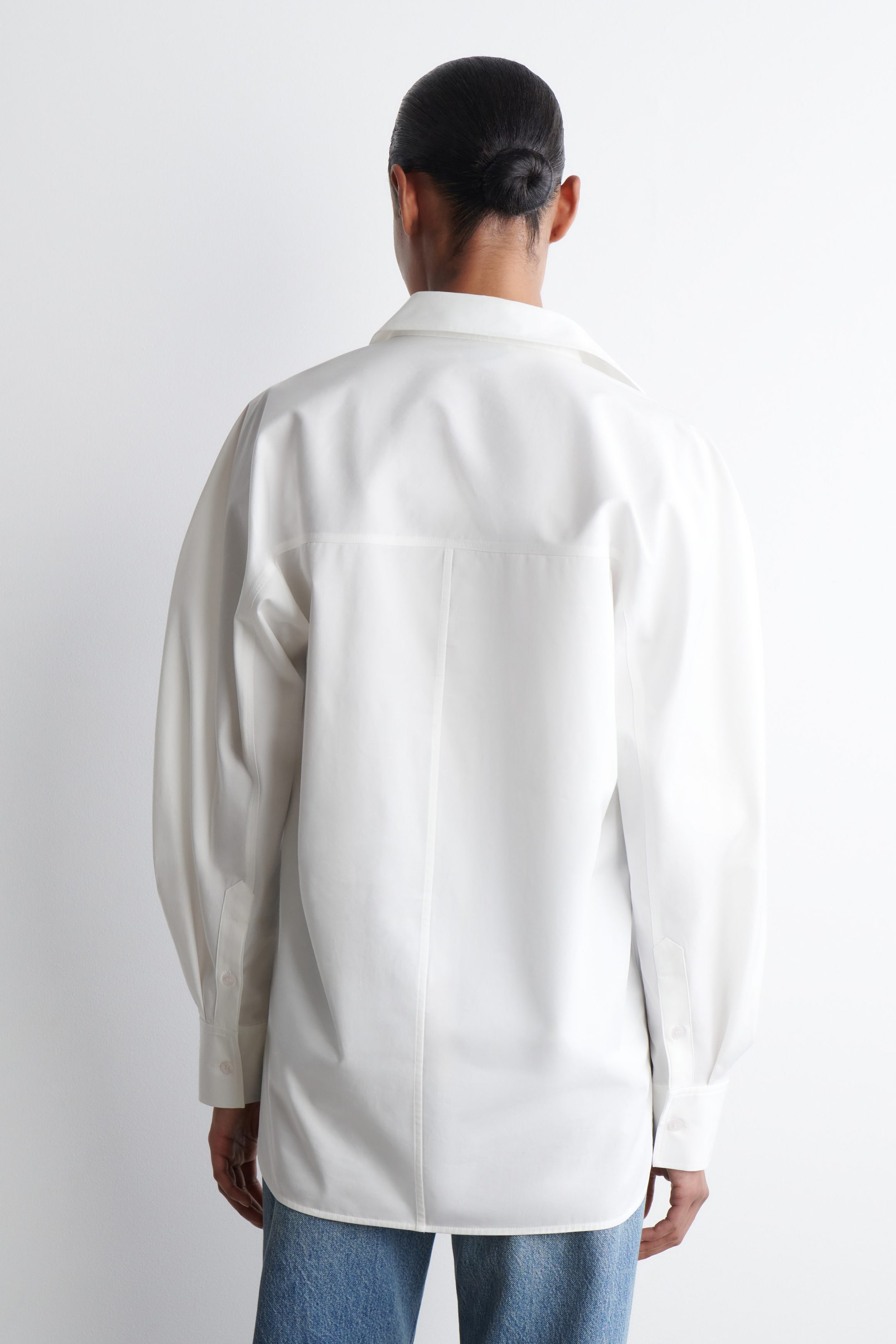 ROUNDED PIMA COTTON SHIRT