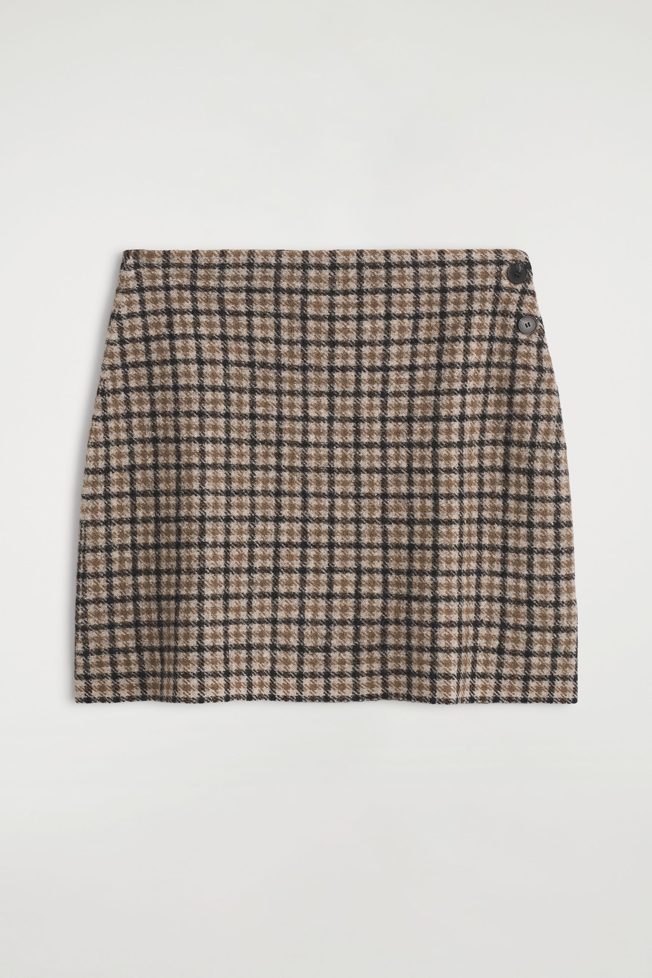 MERINO WOOL MINI SKIRT