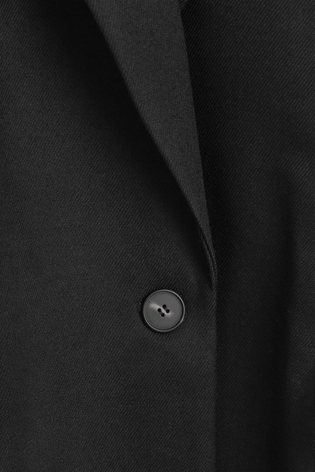 WAISTED TAILORED WOOL BLAZER — CARBON