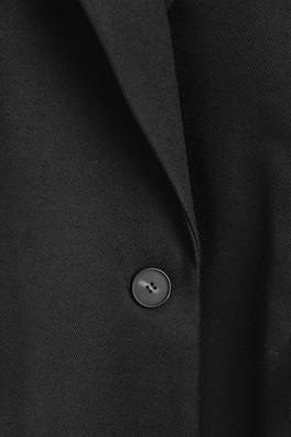WAISTED TAILORED WOOL BLAZER — CARBON 7