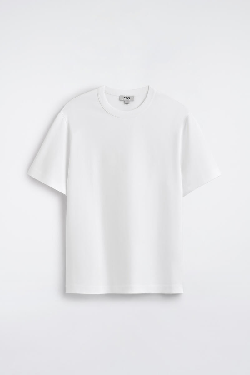 Interlock Cotton Crew-Neck T-Shirt