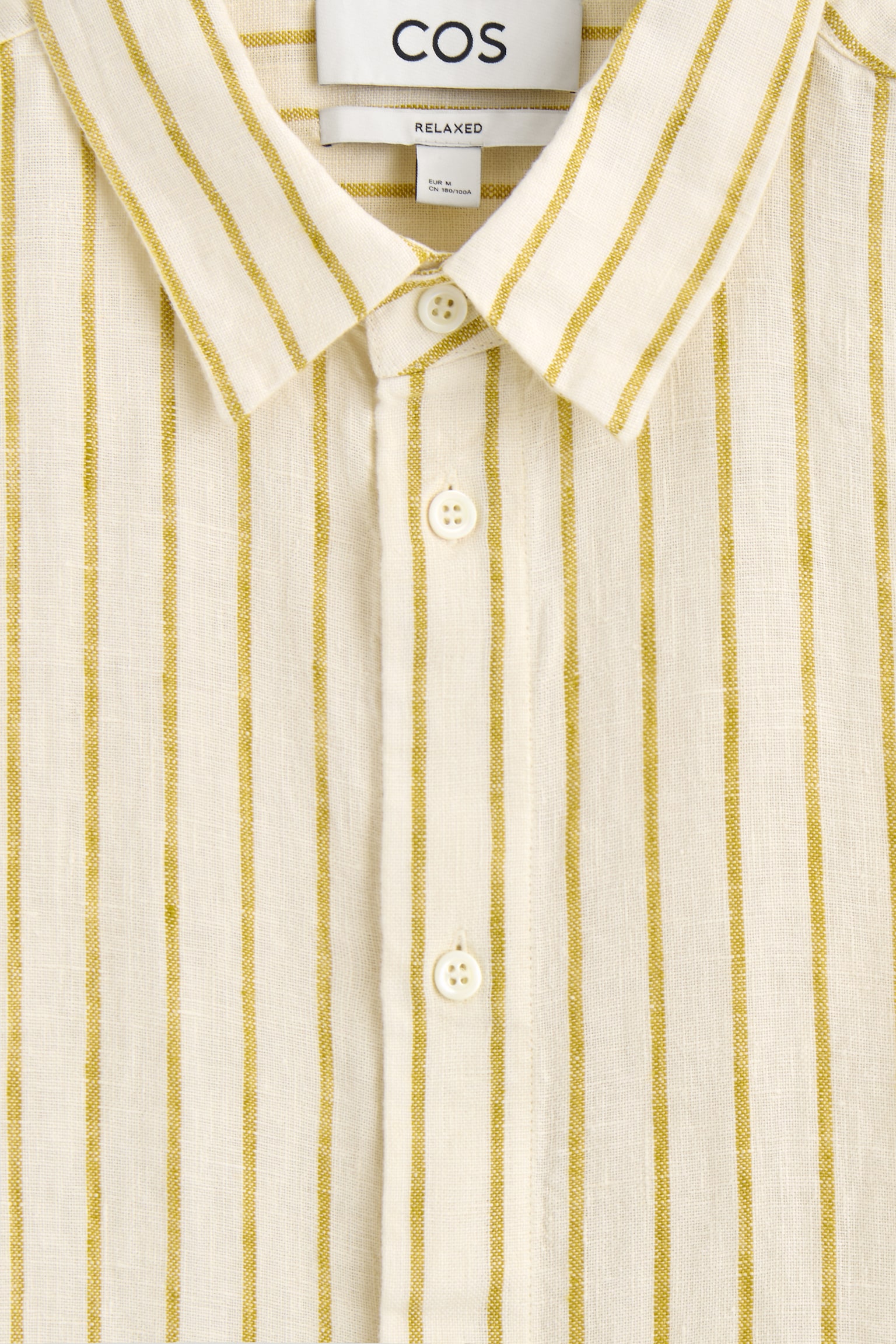 РИЗА ОТ ЛЕН С ШИРОКА КРОЙКА - БЯЛ / ЖЪЛТ / РАЙЕ/БЕЖОВО / РАЙЕ/КАКИ/ТЪМНОСИН/БЯЛО - 4