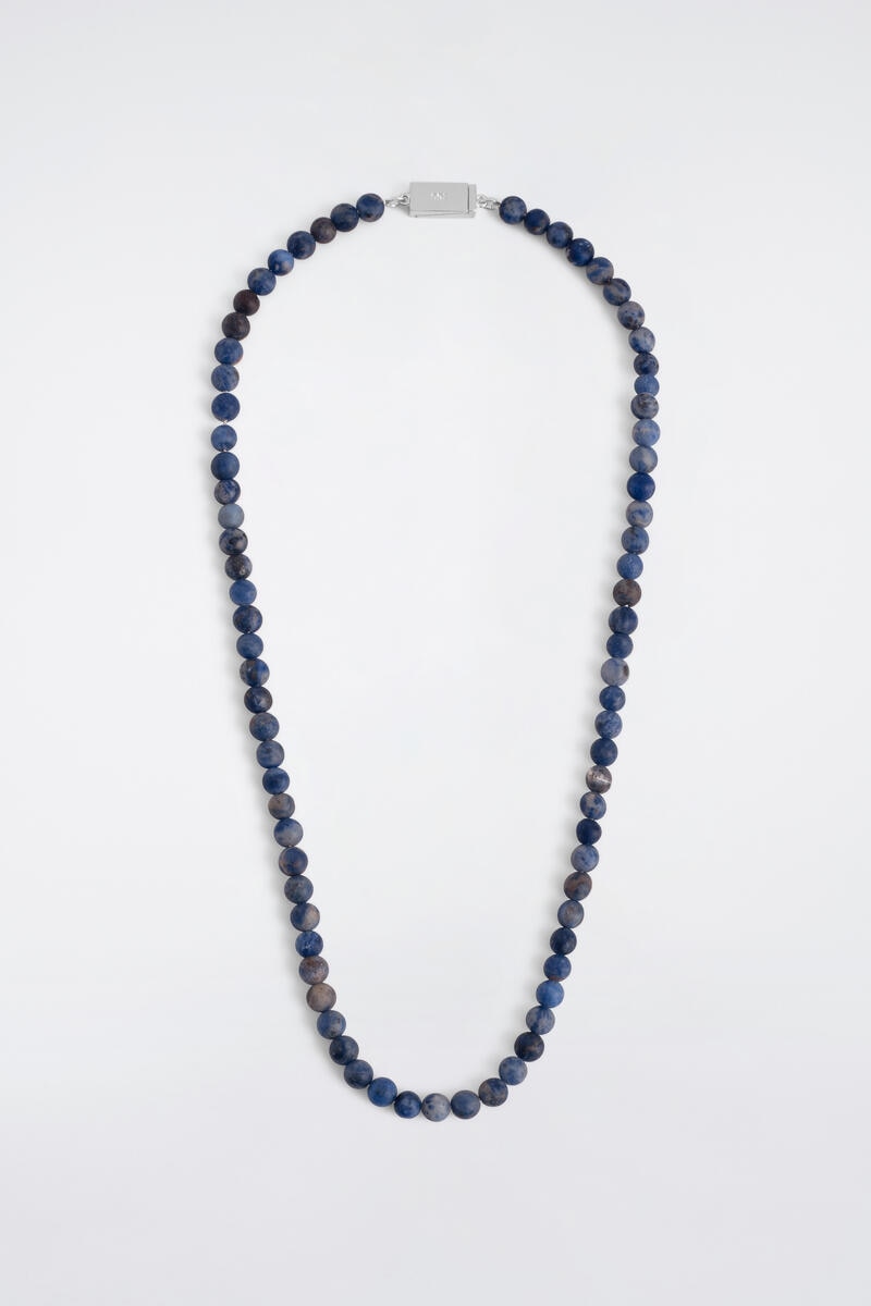 Beaded Stone Necklace