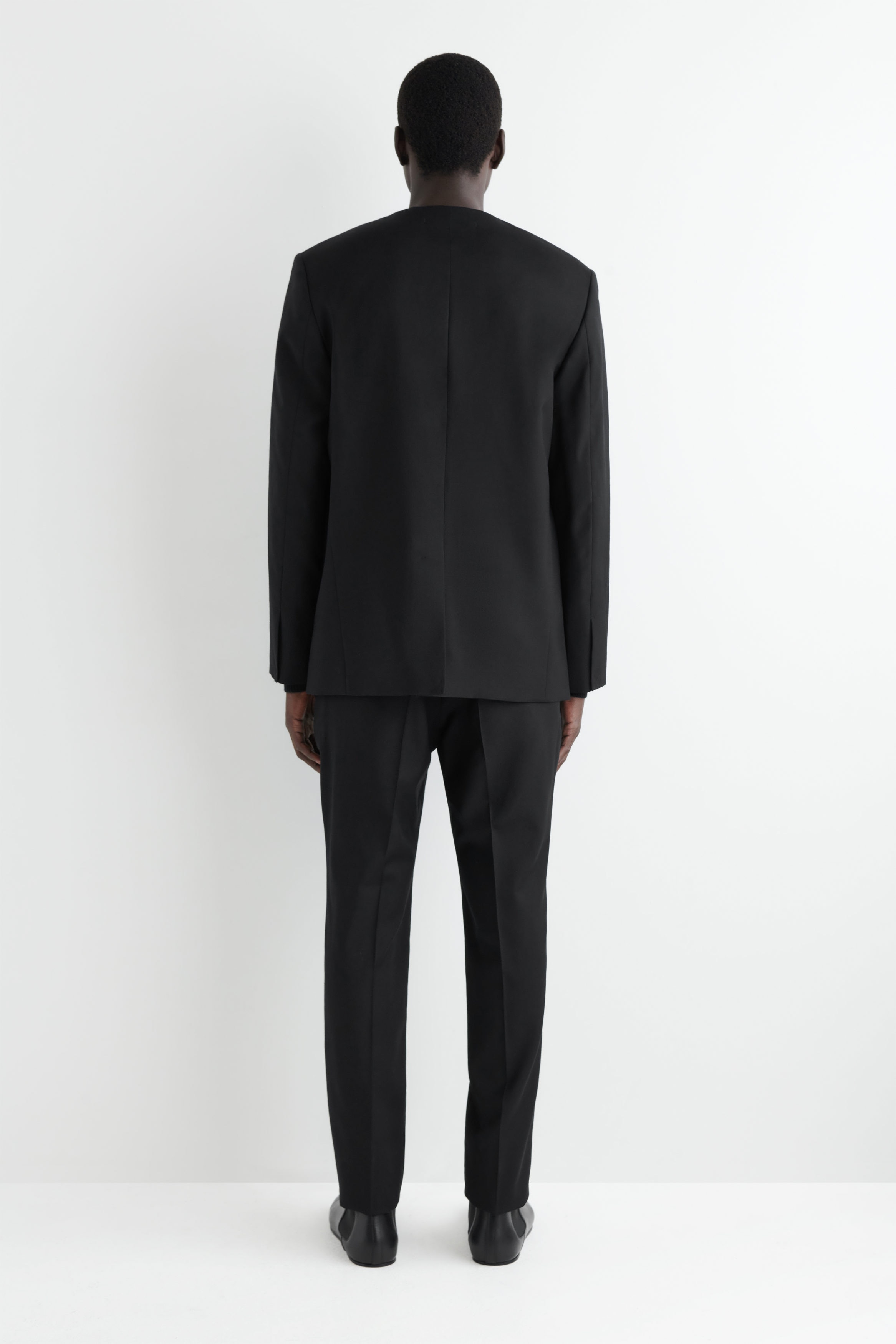 WIRROW　WOOL PANAMA TAPERED SLACK　サイズ3 Tapered Wool Stretch Flannel Pants