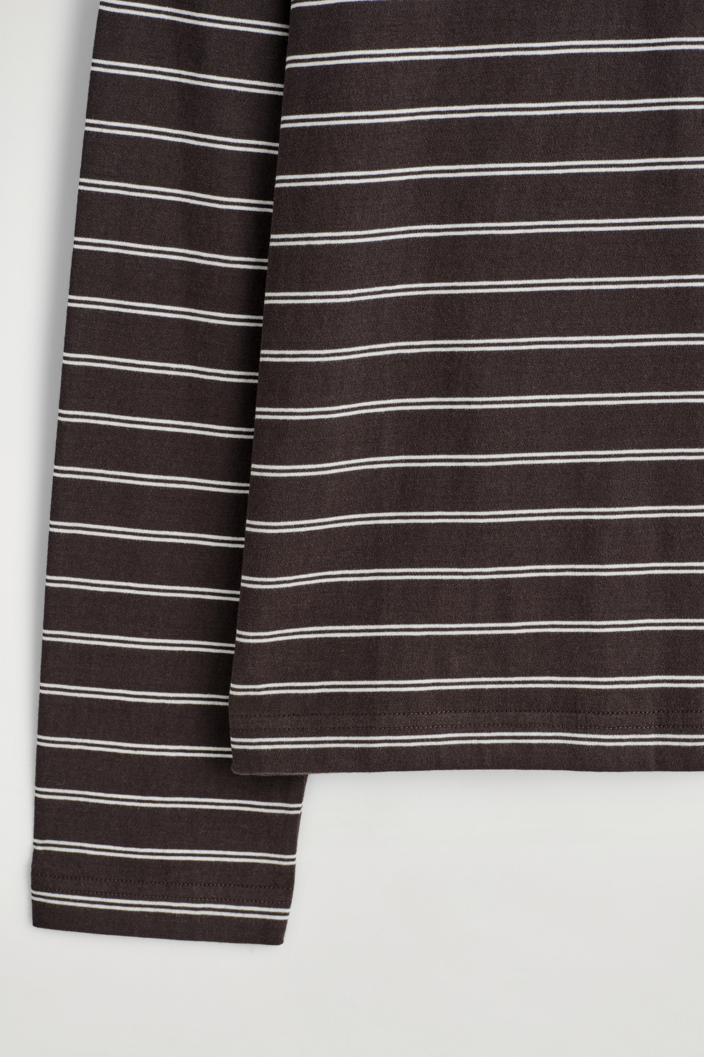 cos brown striped dress Cos stripe dress