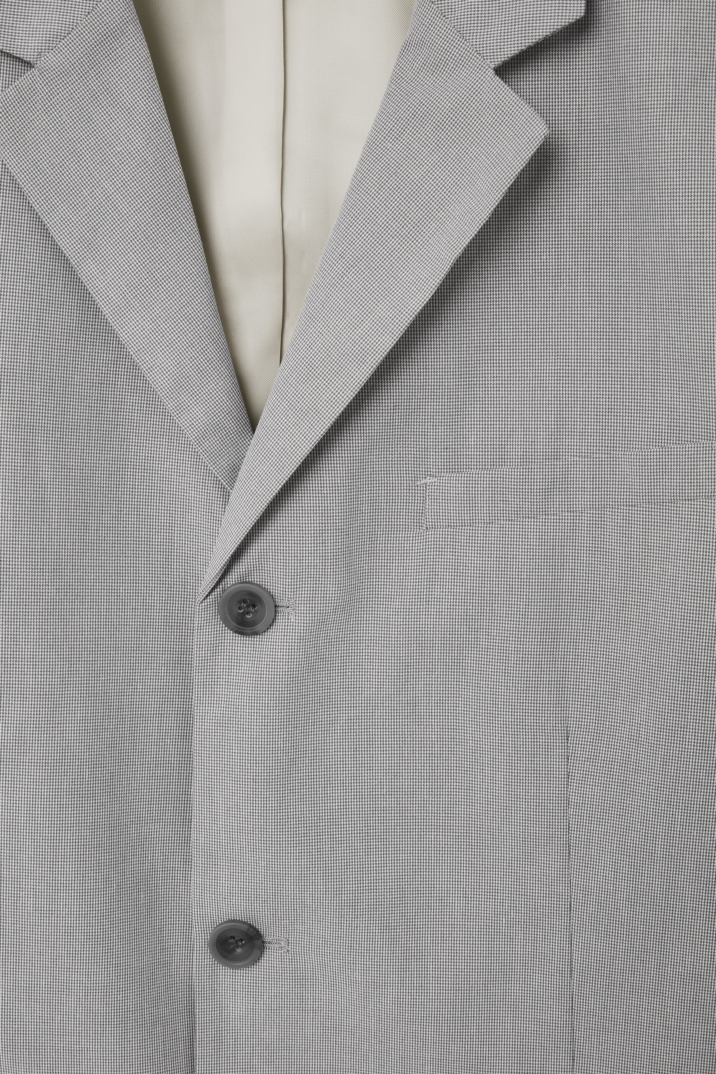 【関税込み】Single-breasted micro houndstooth blazer Micro-houndstooth suit jacket - Women | MANGO Japan