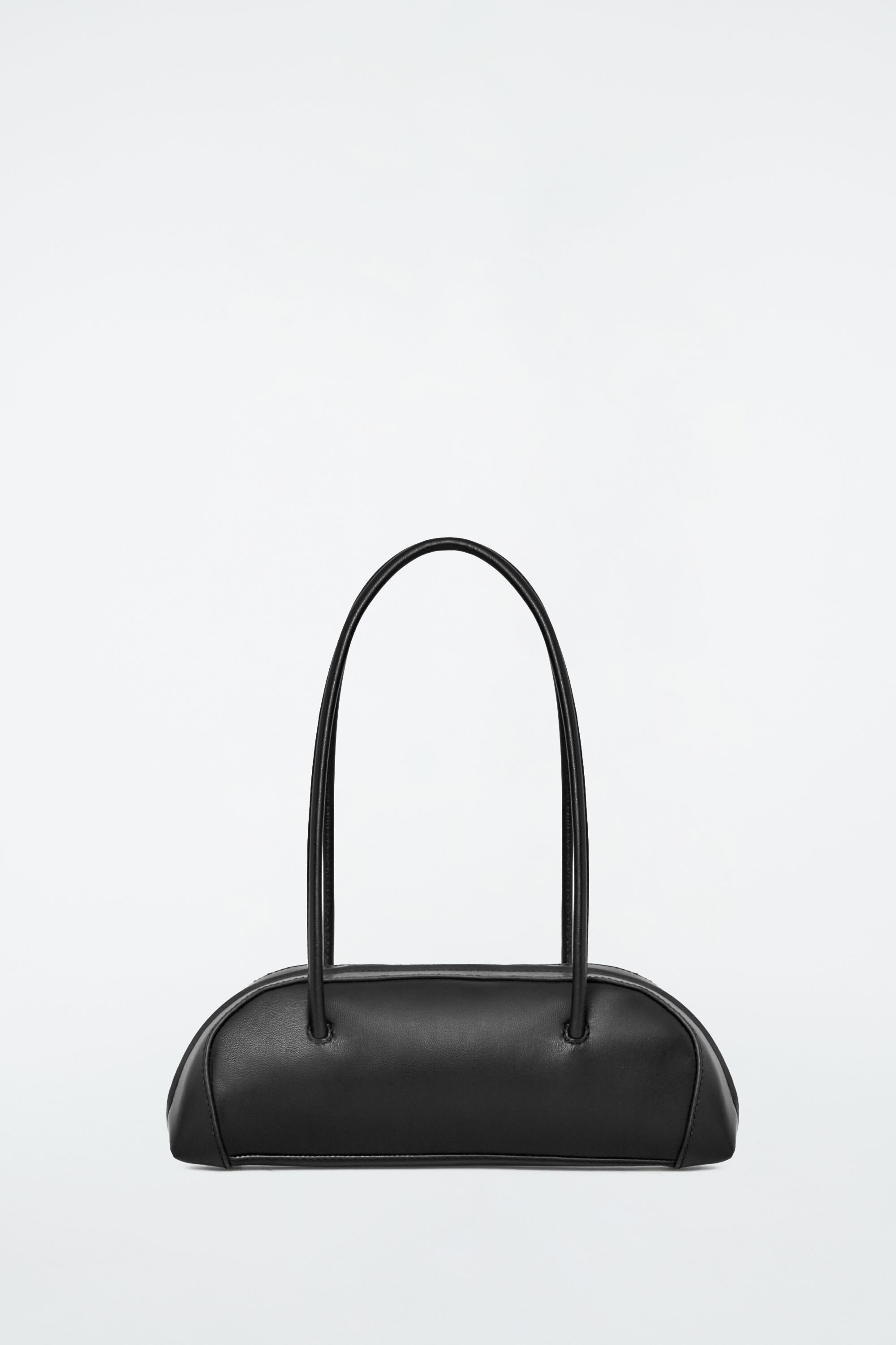 EASTSIDE MINI BOWLING BAG - LEATHER - BLACK | COS