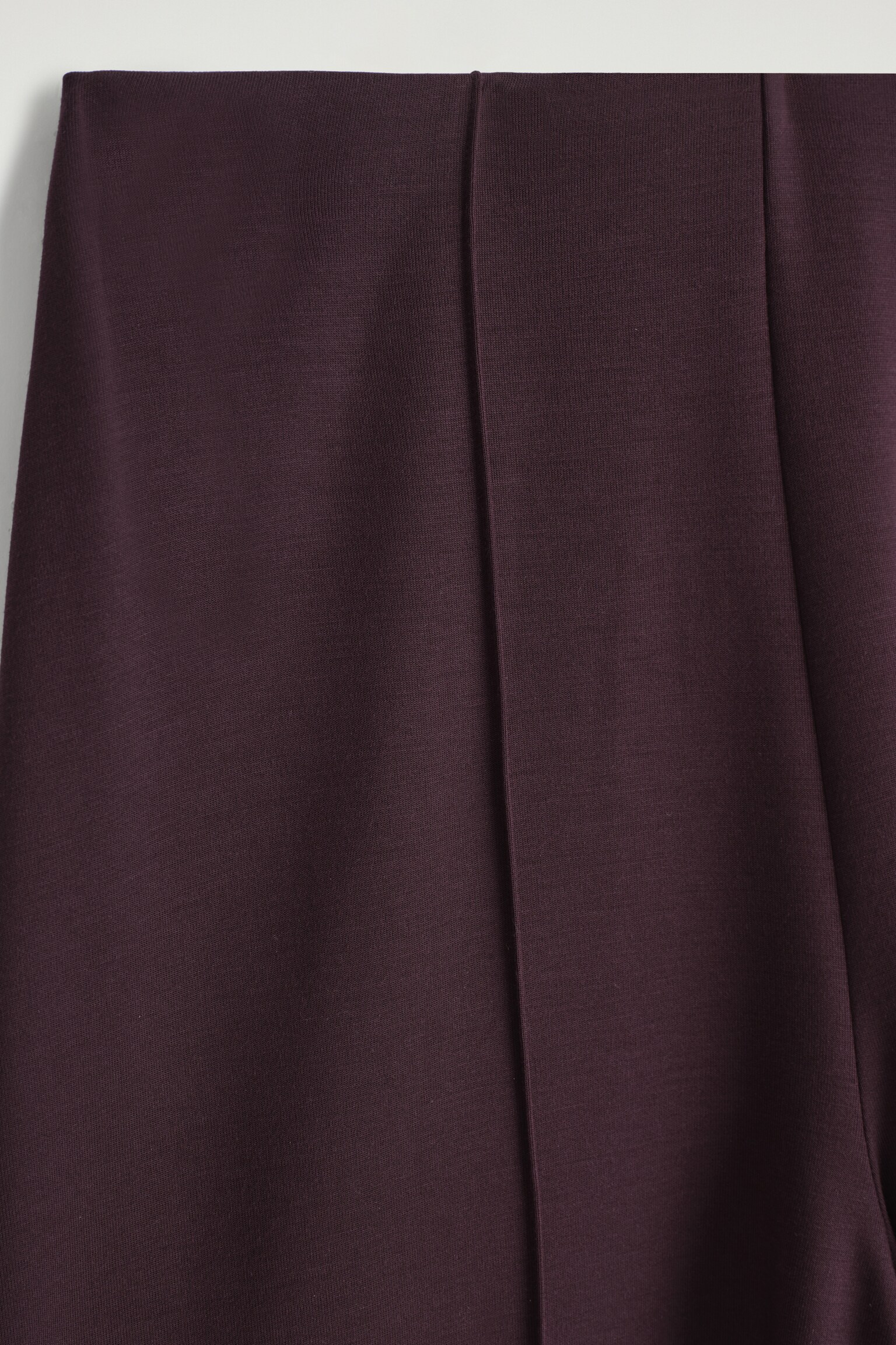HOSE AUS MODAL MIT WEITEM BEIN - BURGUNDERROT/NAVYBLAU - 3