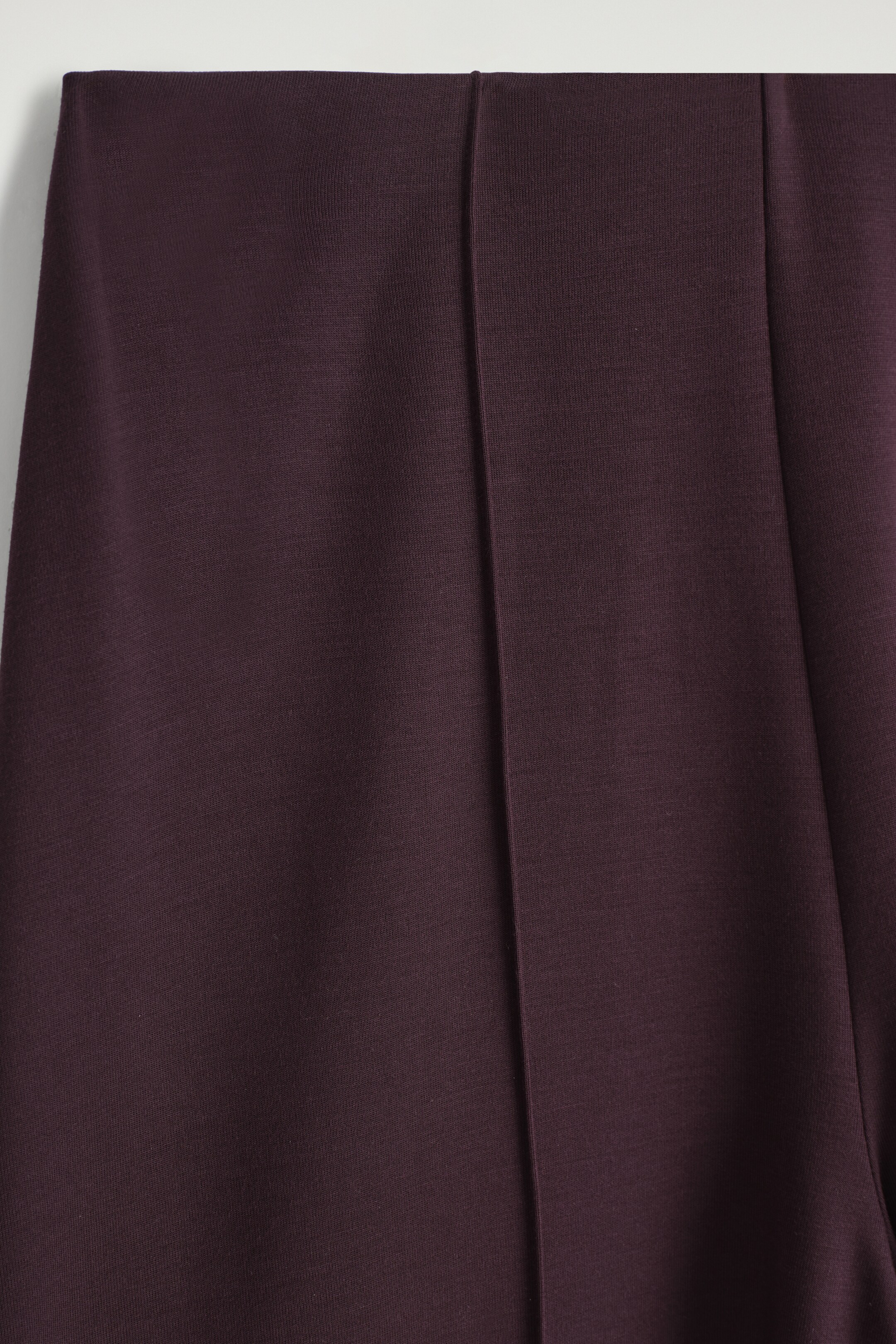 Zobacz większy obraz: SZEROKIE SPODNIE Z MODALEM - BURGUNDOWY - ONA | H&M PL 6