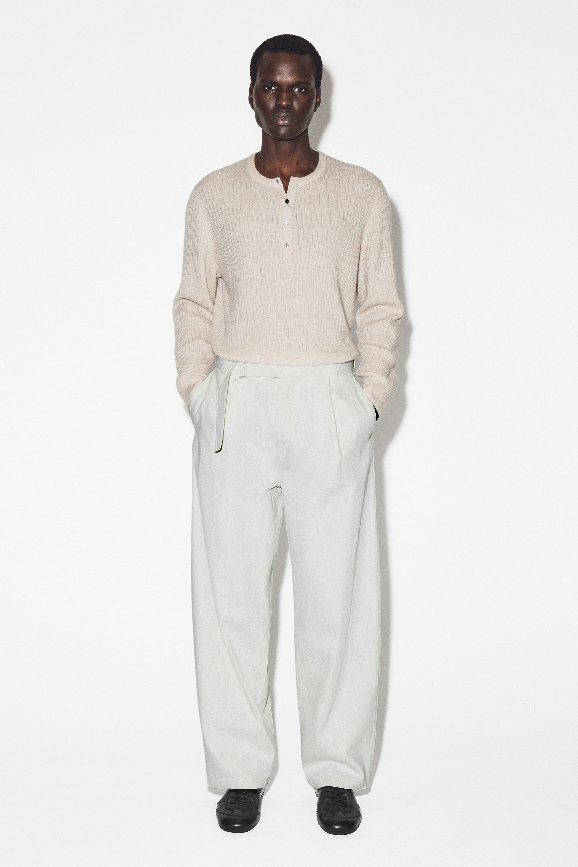 トップス 25AW cash&barba Mongolian Cashmere POLO Women's Mongolian