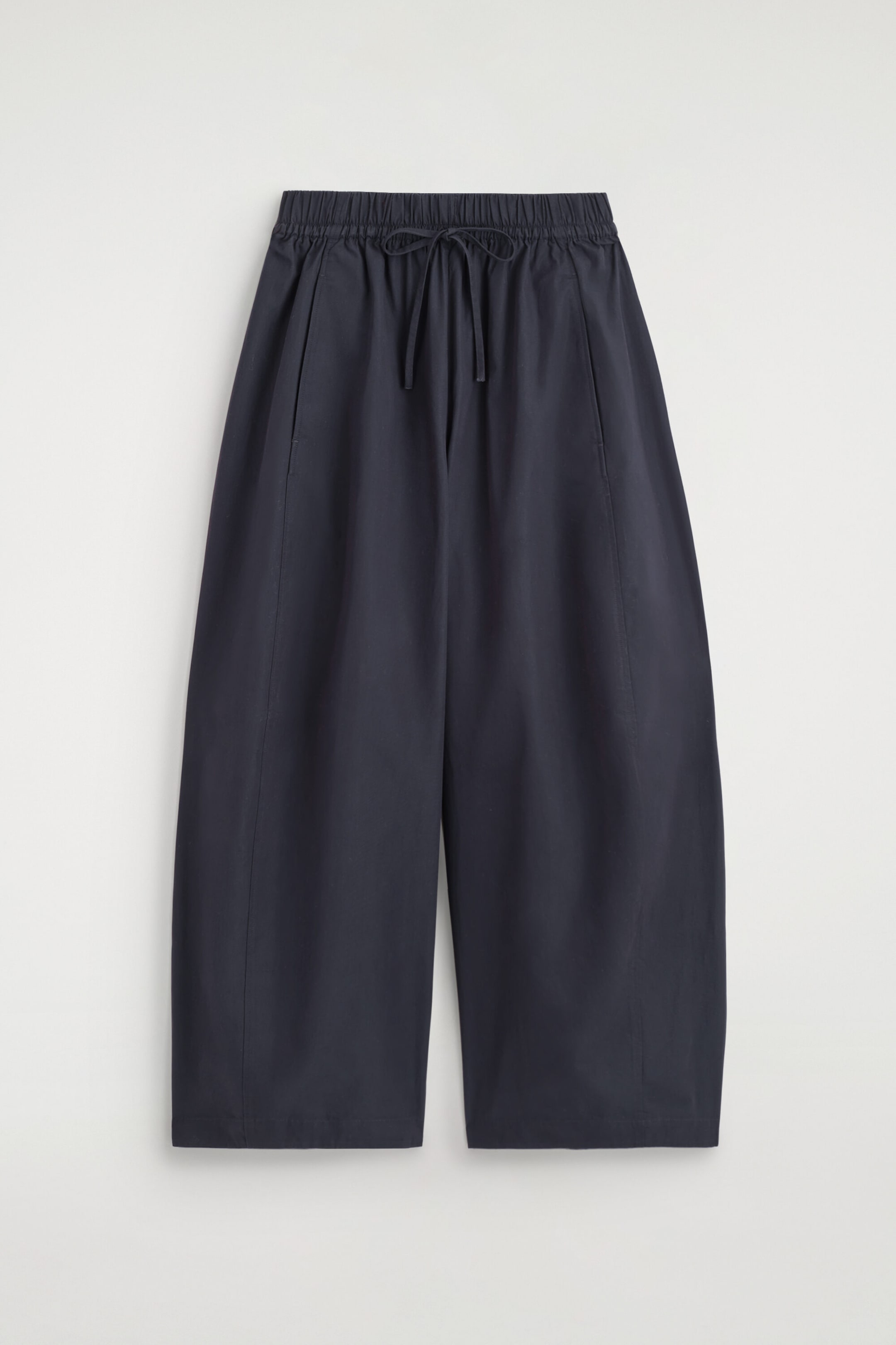 Pantalon à jambe ballon à taille élastiquée
