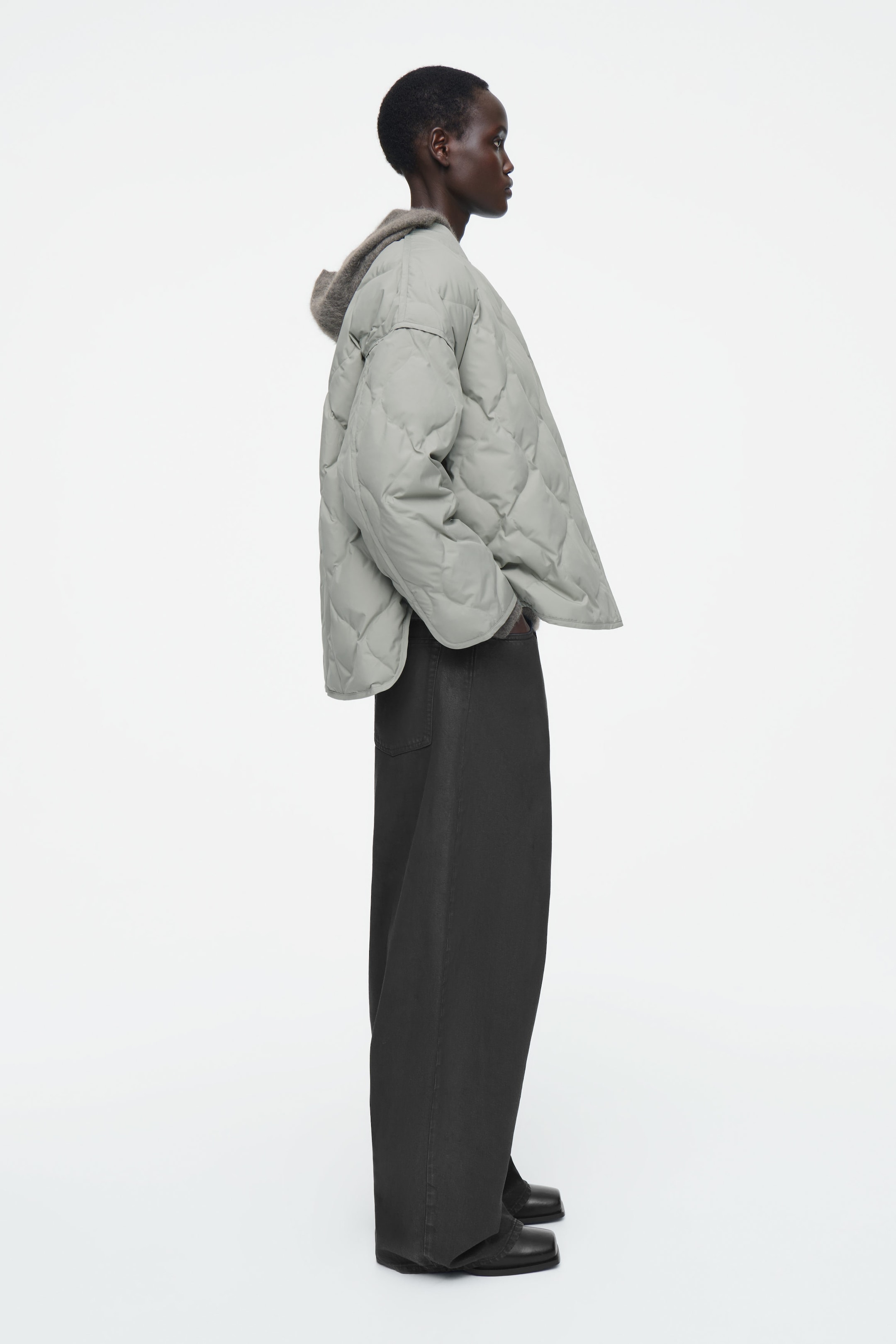 OVERSIZED QUILTED JACKET