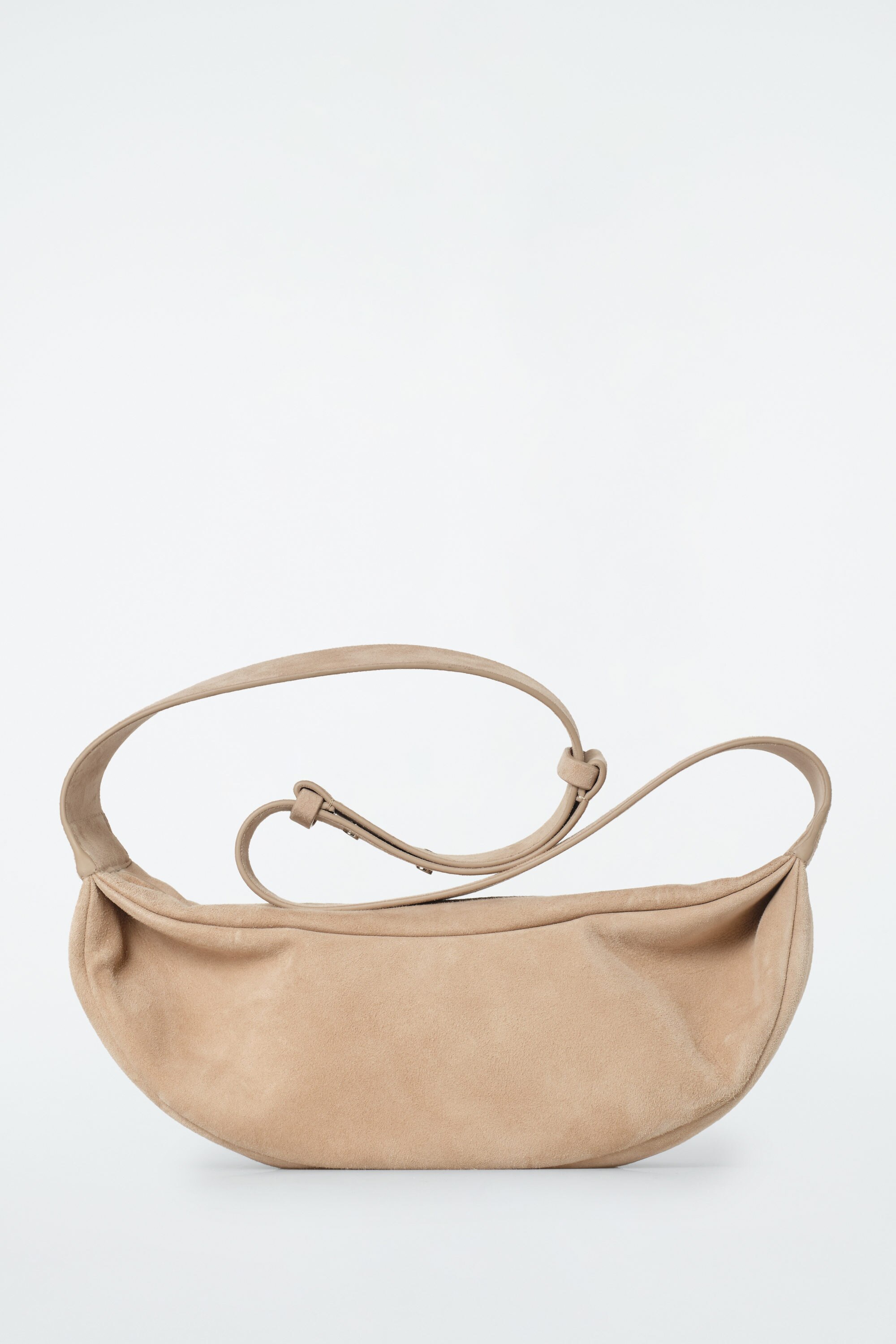 【COS】SWING CROSSBODY BAG SWING CROSSBODY BAG - LEATHER - DARK BROWN | COS