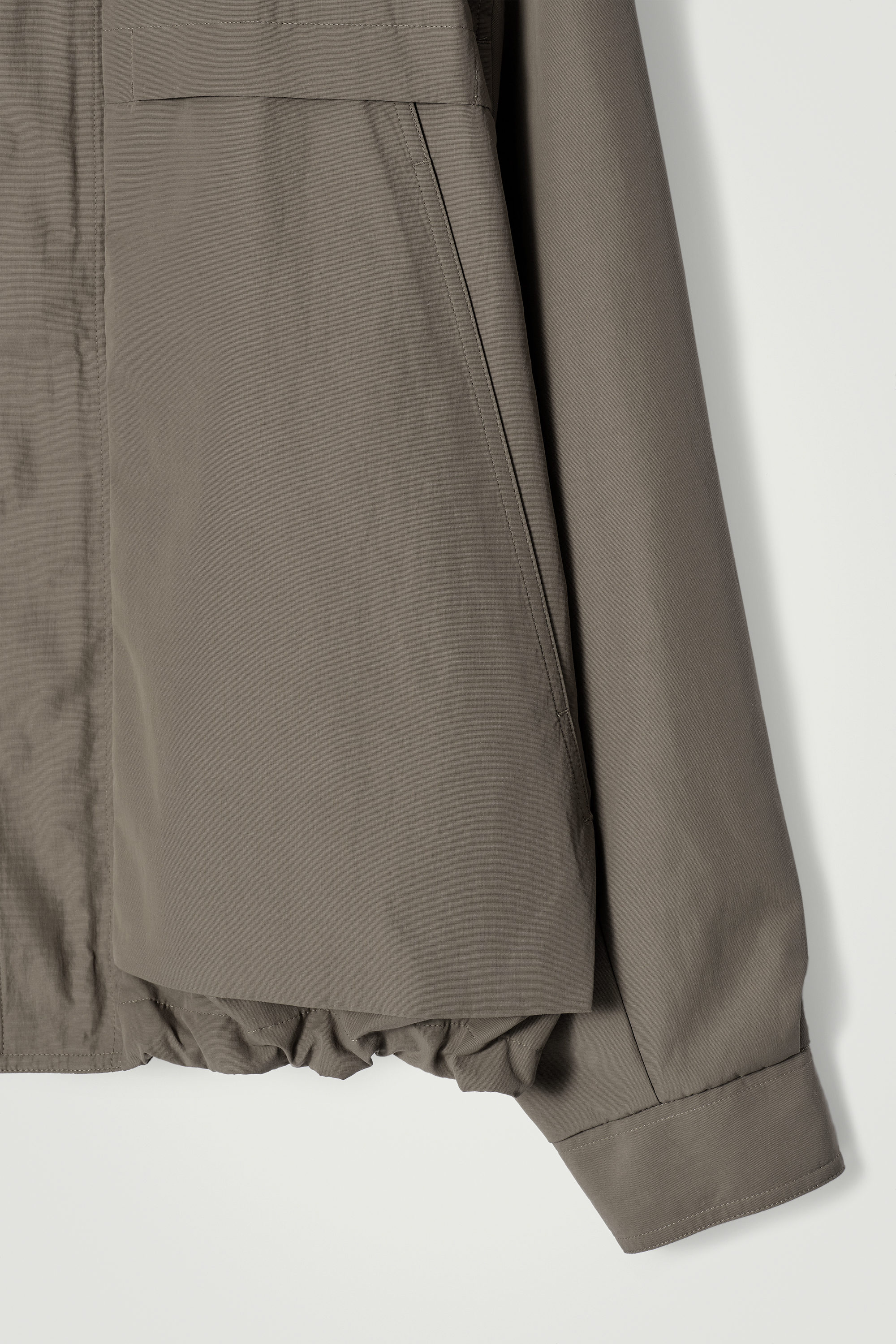 TWILL UTILITY BOMBER JACKET - MOLE | COS US