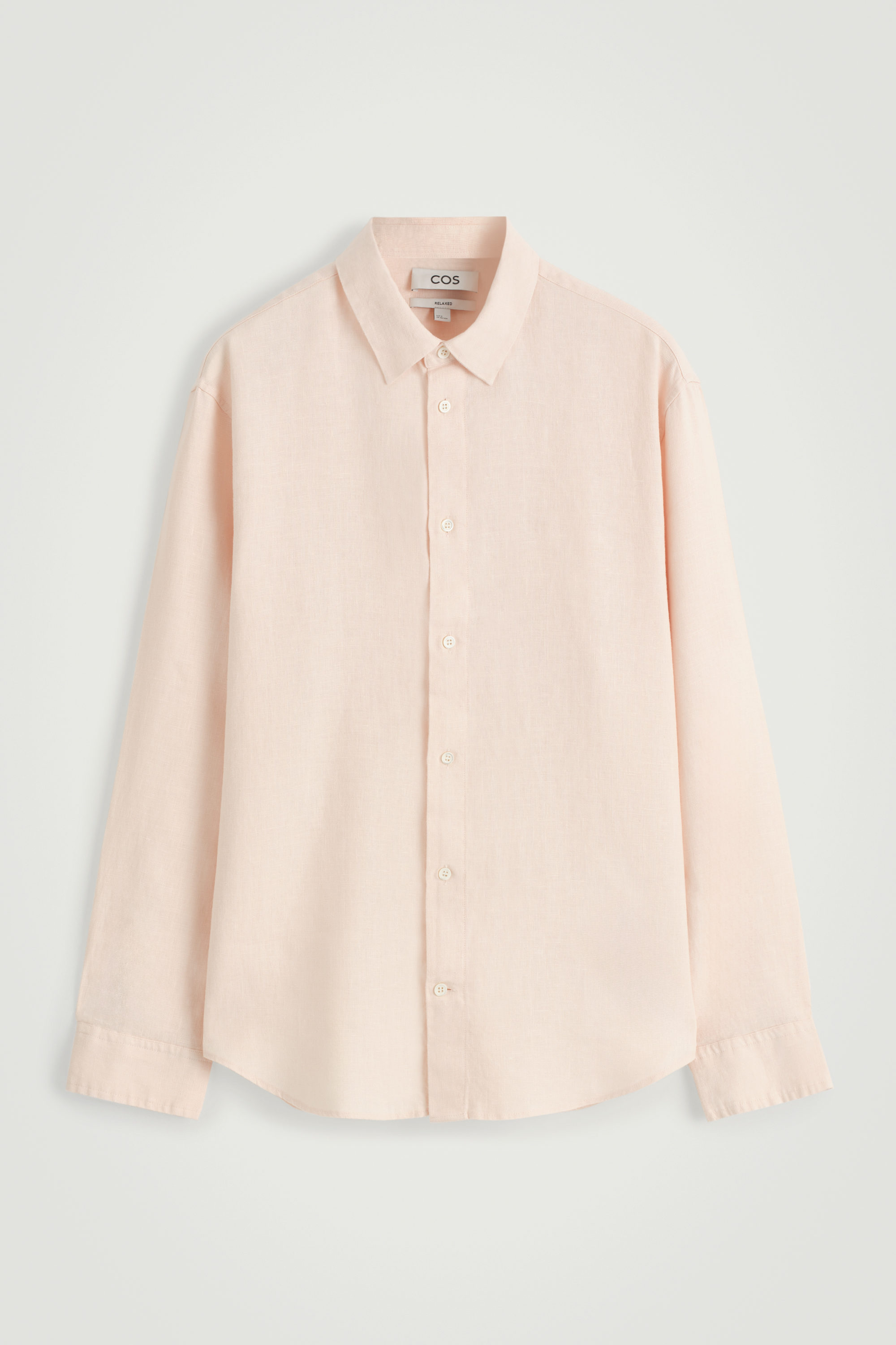 パパス 美品 papas+ linen BD L/S shirt XL 4e7a69d22ce8228a7affd0416feb56
