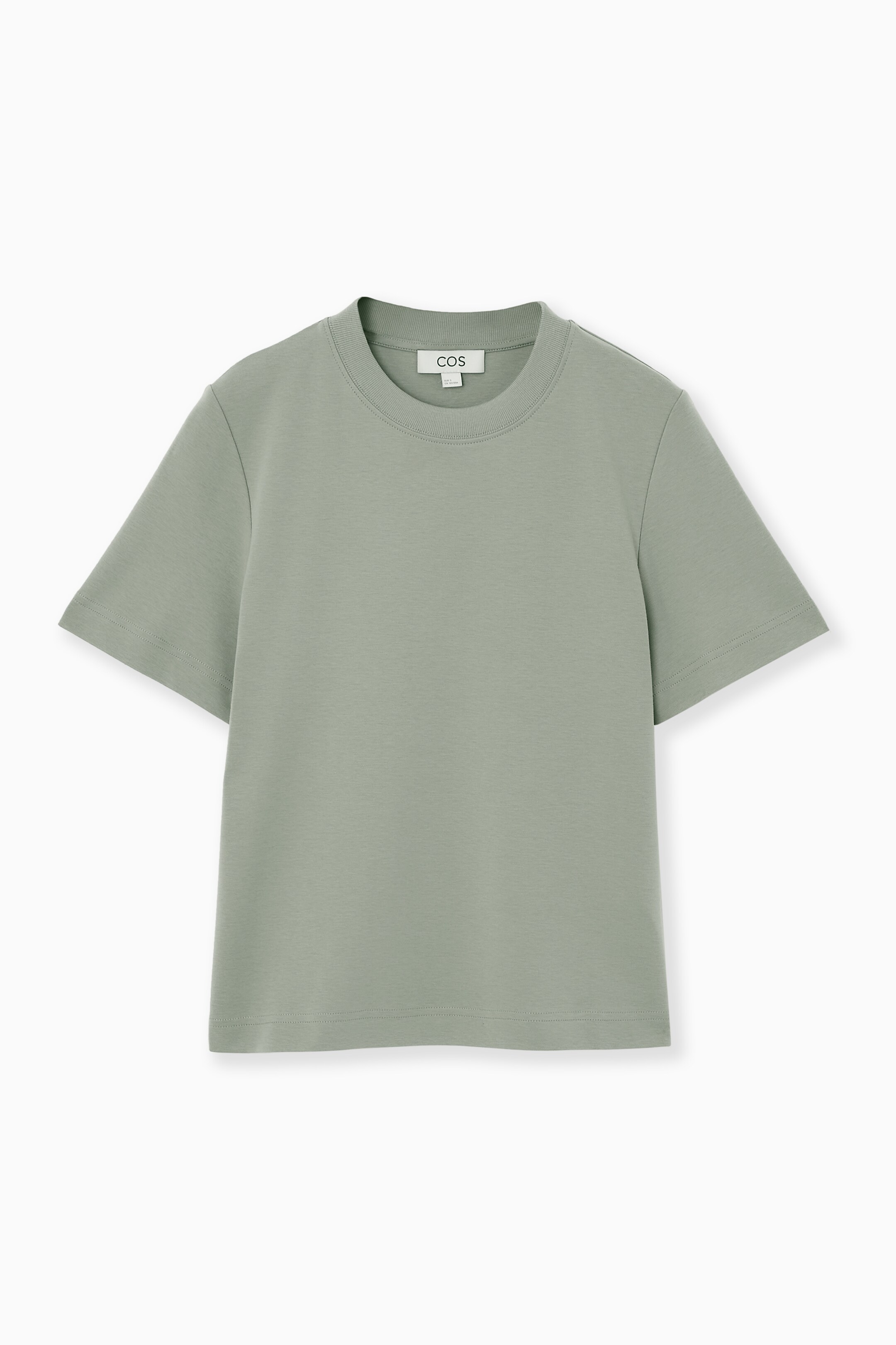 Grösseres Bild ansehen: SCHLICHTES T-SHIRT MIT NORMALER PASSFORM - KHAKI - DAMEN | H&M CH 1