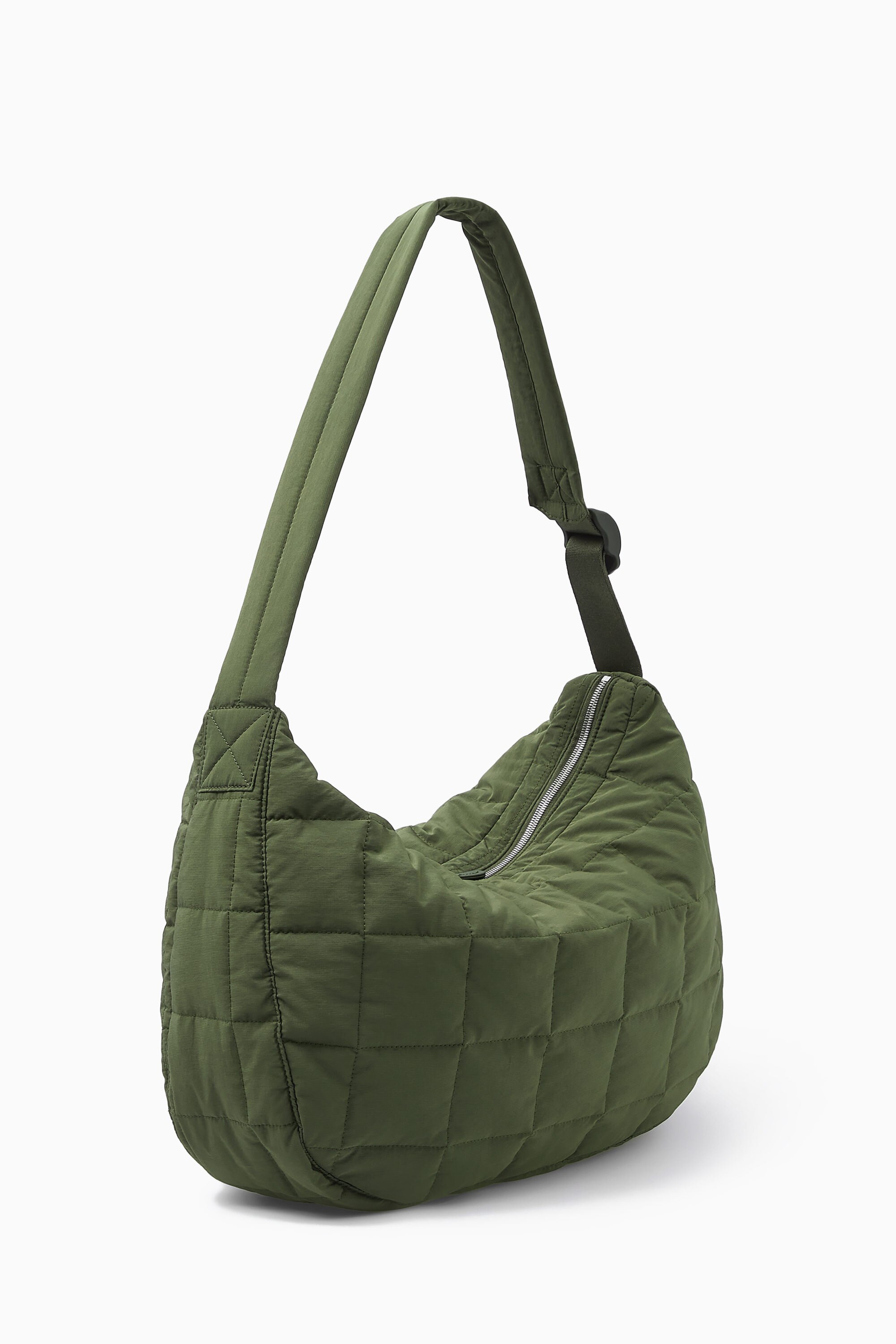 QUILTED MESSENGER - RIPSTOP - KHAKI | COS
